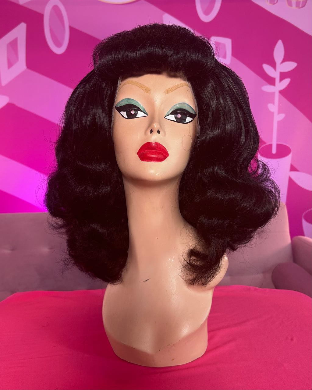 AS SEEN ON YOUTUBE: LIVE BETTIE PAGE INSPIRED WIG