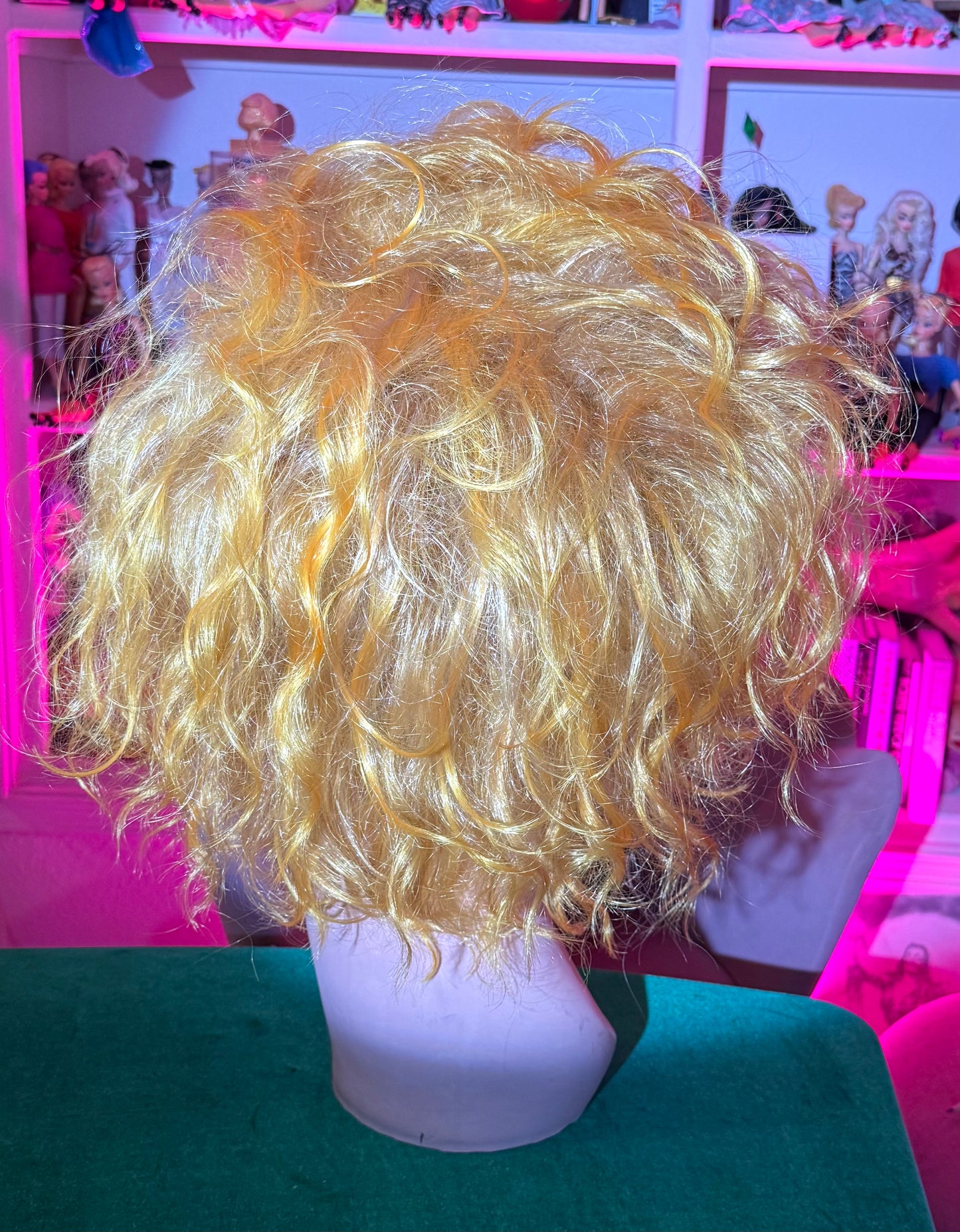 AS SEEN ON YOUTUBE: GOLDIE GAL(HARD FRONT WIG)