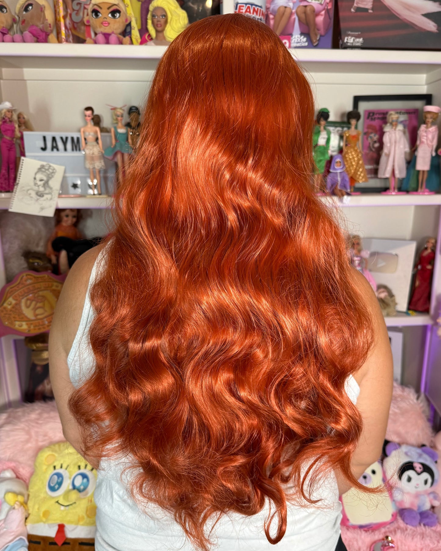 MEDIEVAL WAVES AUBURN WIG