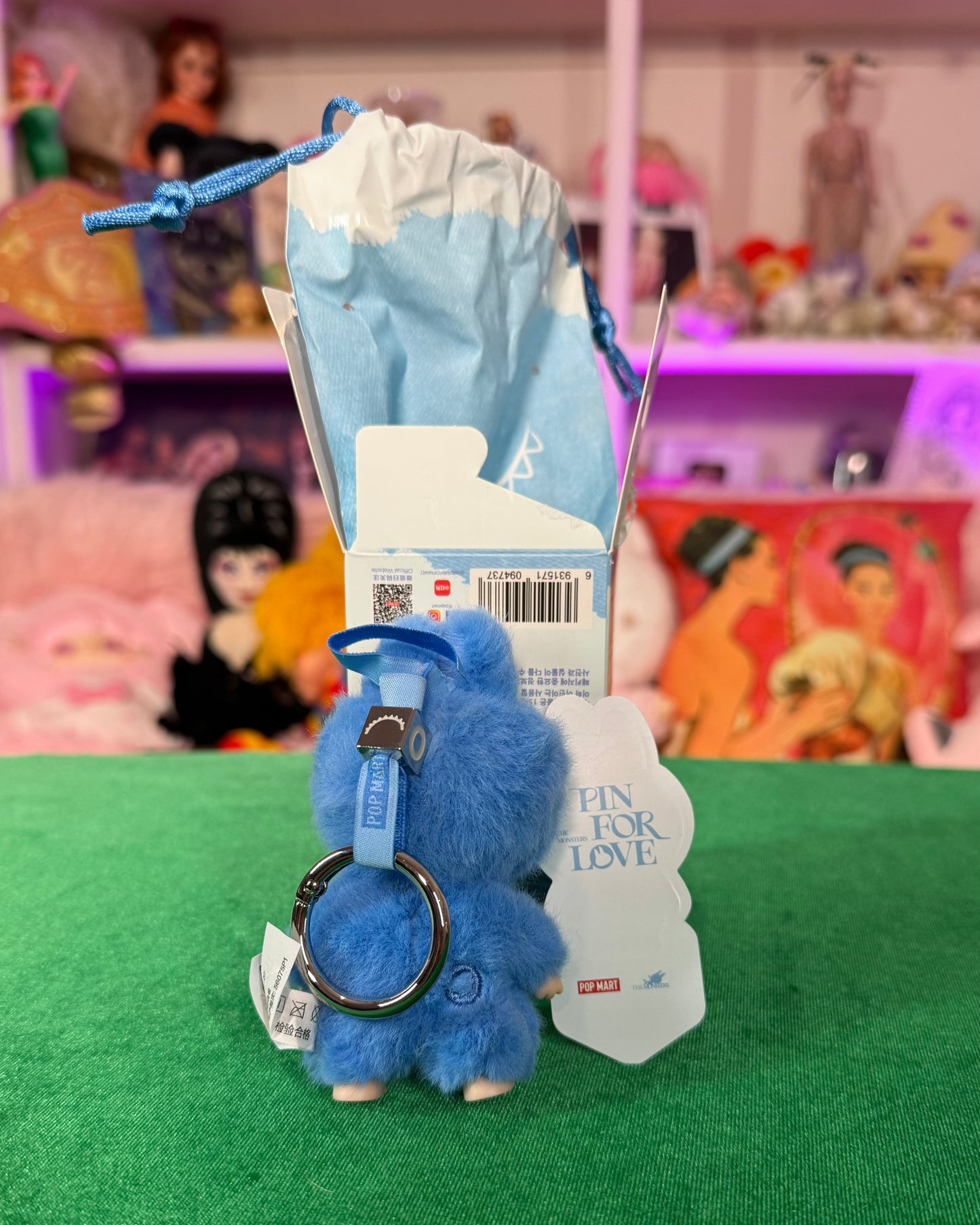 CONFIRMED PIN FOR LOVE LABUBU "O" (Unboxed)