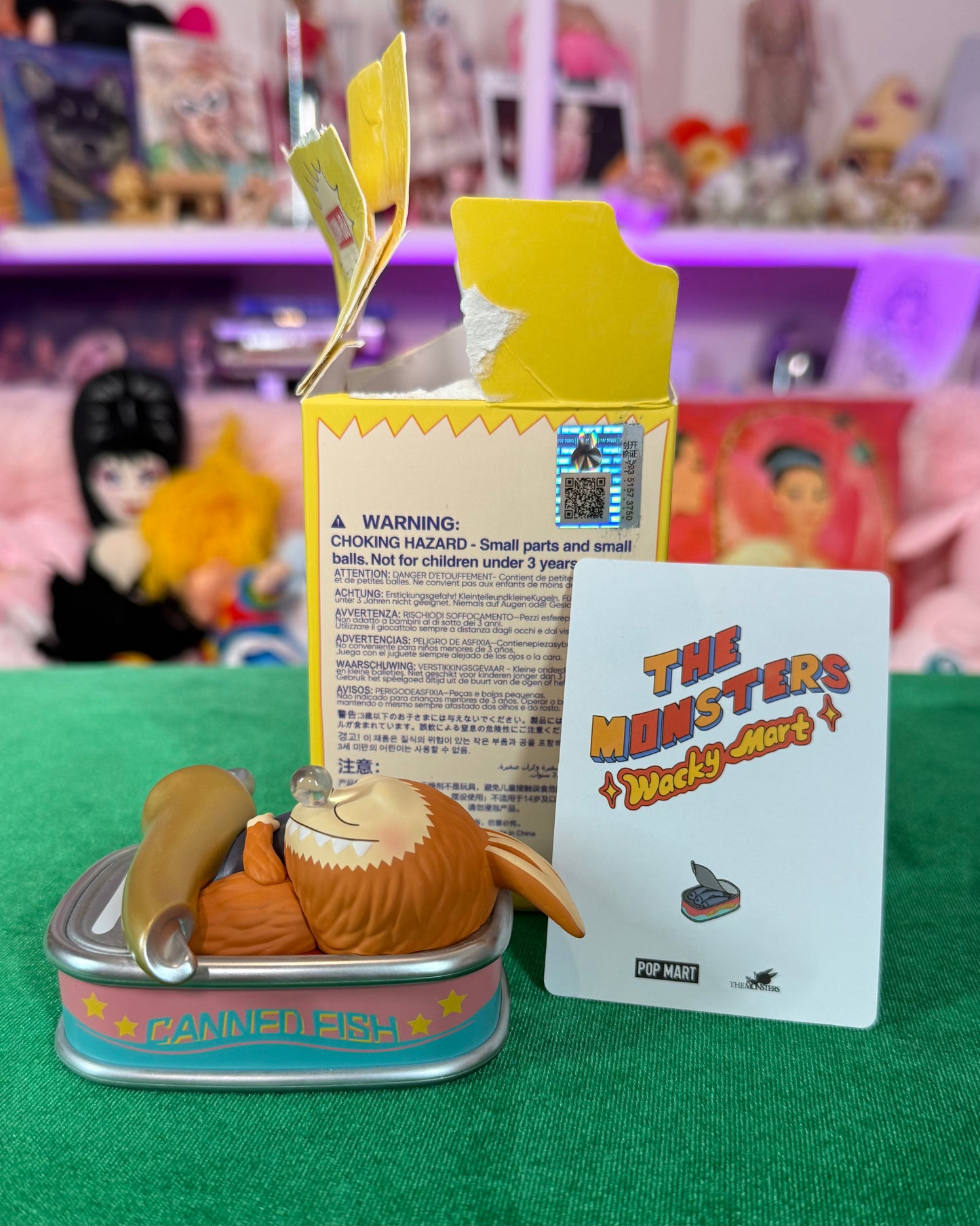CONFIRMED WACKY MART LABUBU CANNED SARDINES (Unboxed)