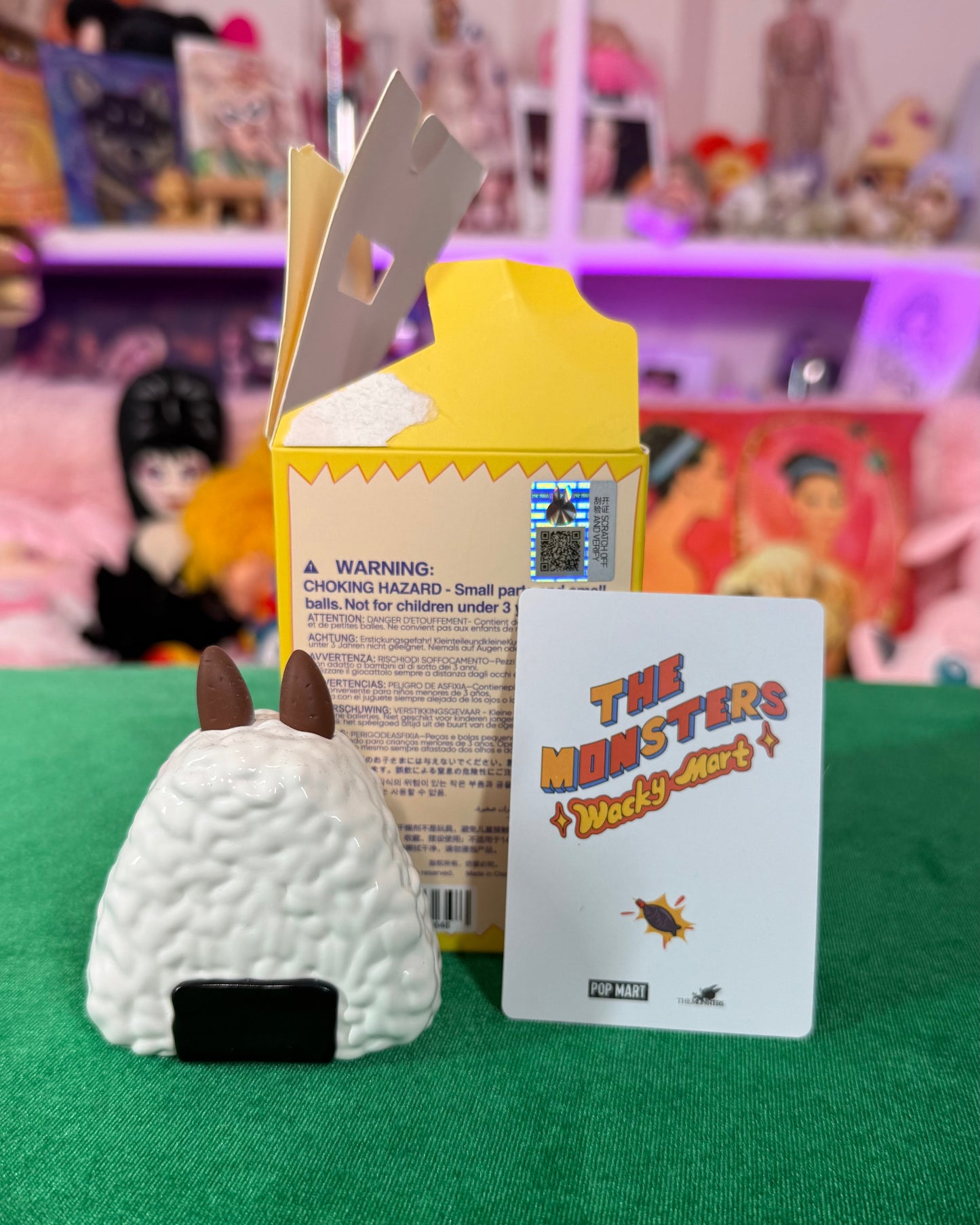 CONFIRMED WACKY MART LABUBU ONIGIRI (Unboxed)