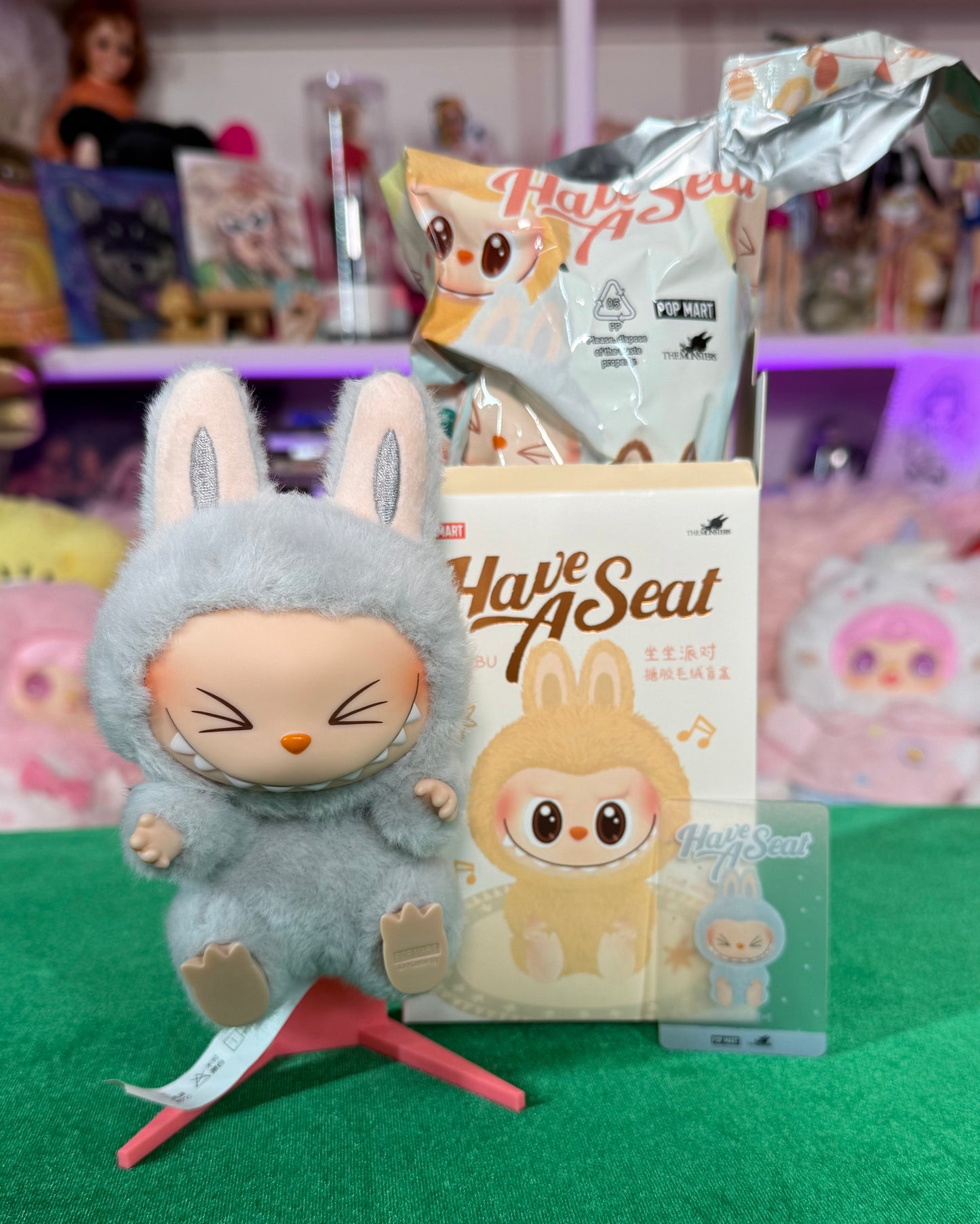 CONFIRMED HEHE LABUBU (Unboxed)