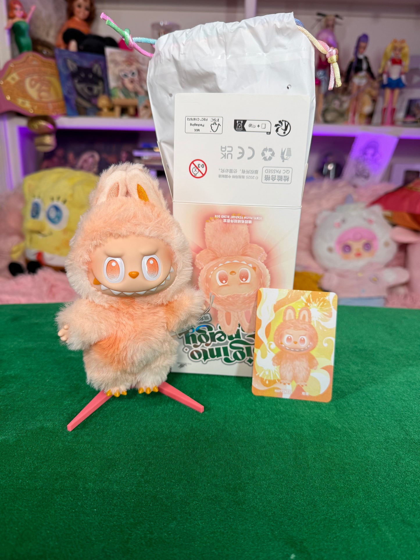 CONFIRMED HAPPINESS LABUBU (Unboxed)