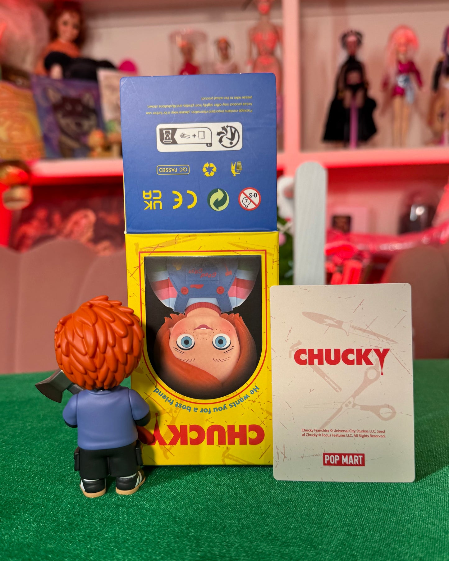 CONFIRMED POPMART CHUCKY FRANCHISE SERIES SEED OF CHUCKY GLEN(Unboxed)