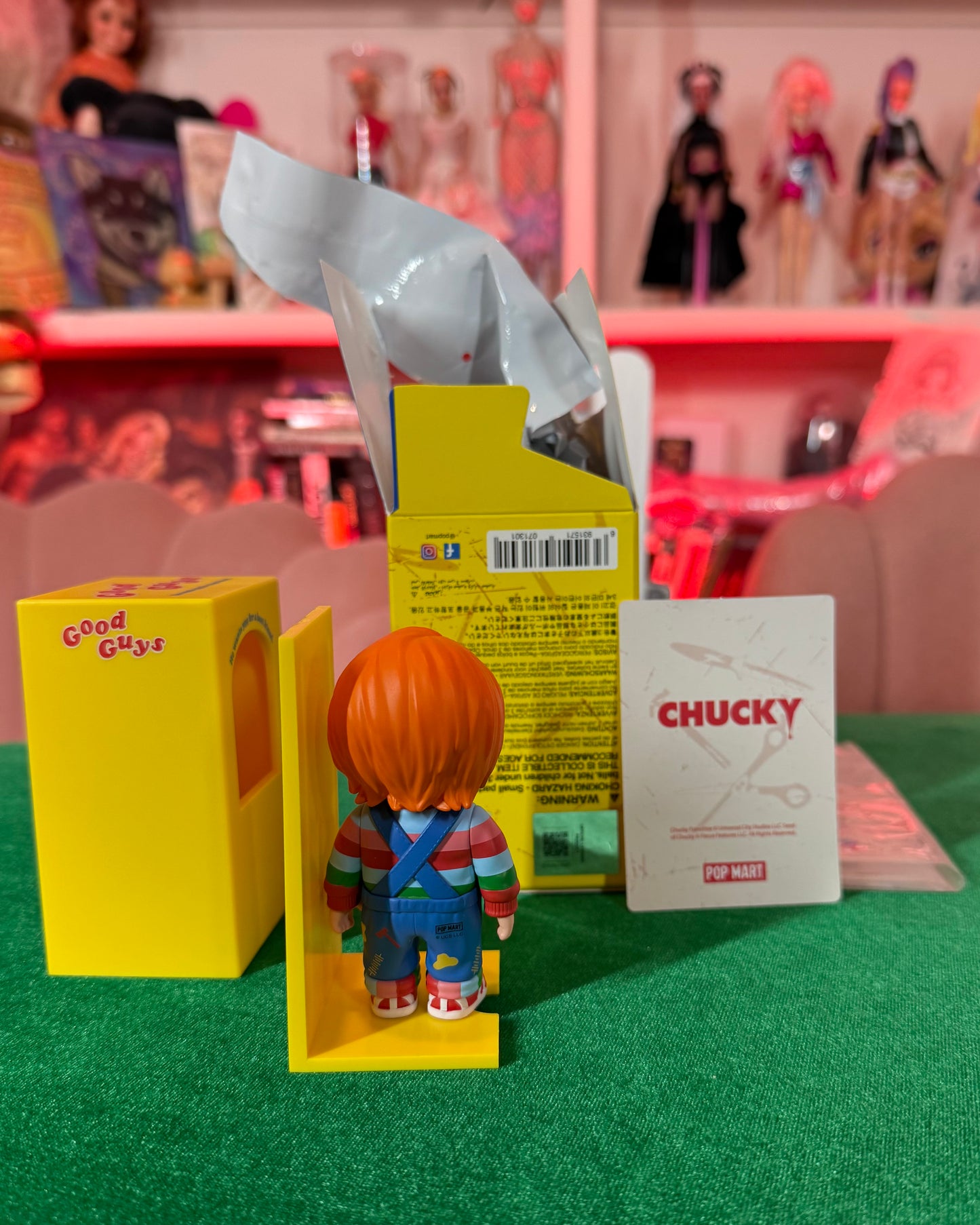 CONFIRMED POPMART CHUCKY FRANCHISE SERIES GOOD GUY DOLL (Unboxed)