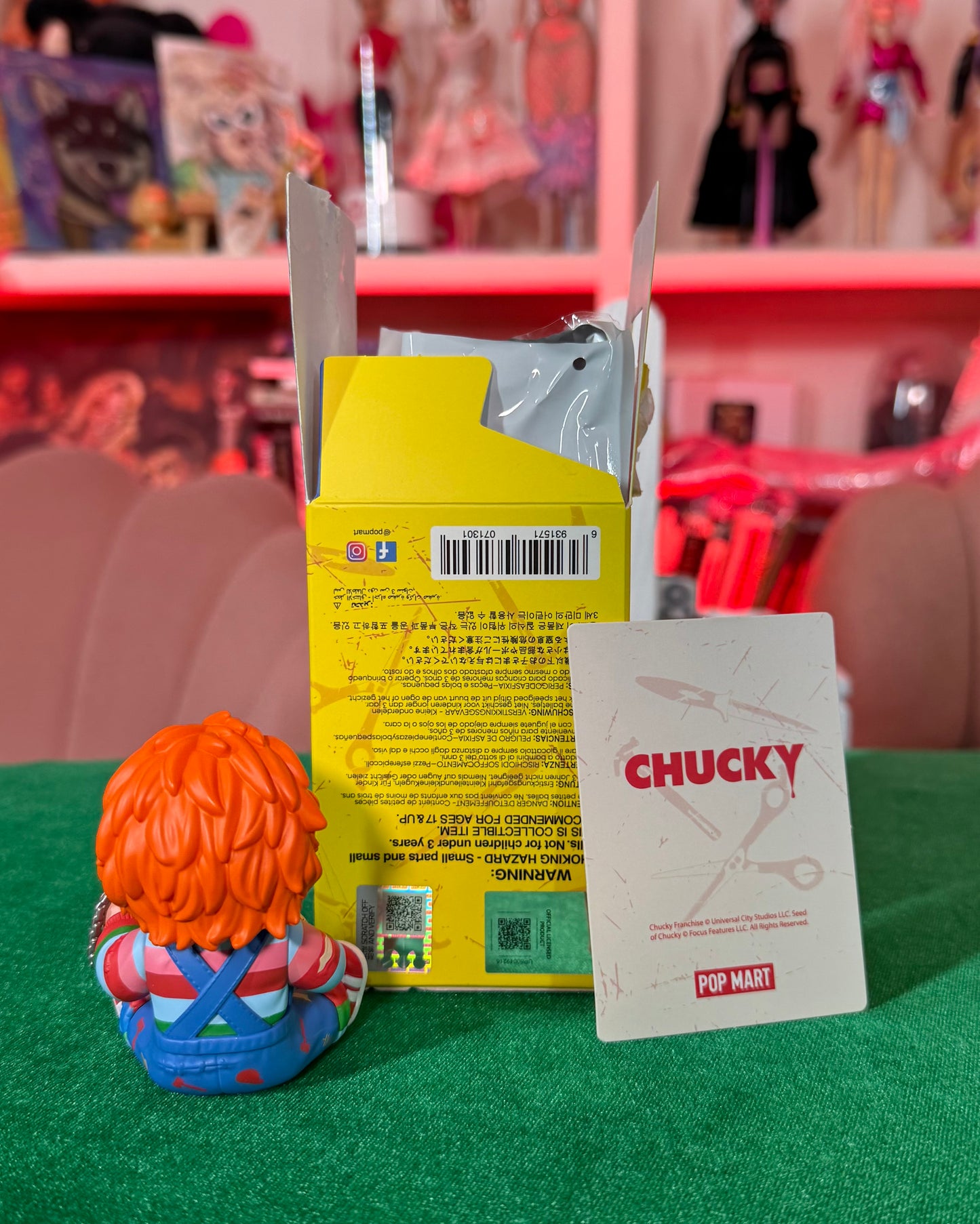 CONFIRMED POPMART CHUCKY FRANCHISE SERIES CHUCKY AND ANDY (Unboxed)