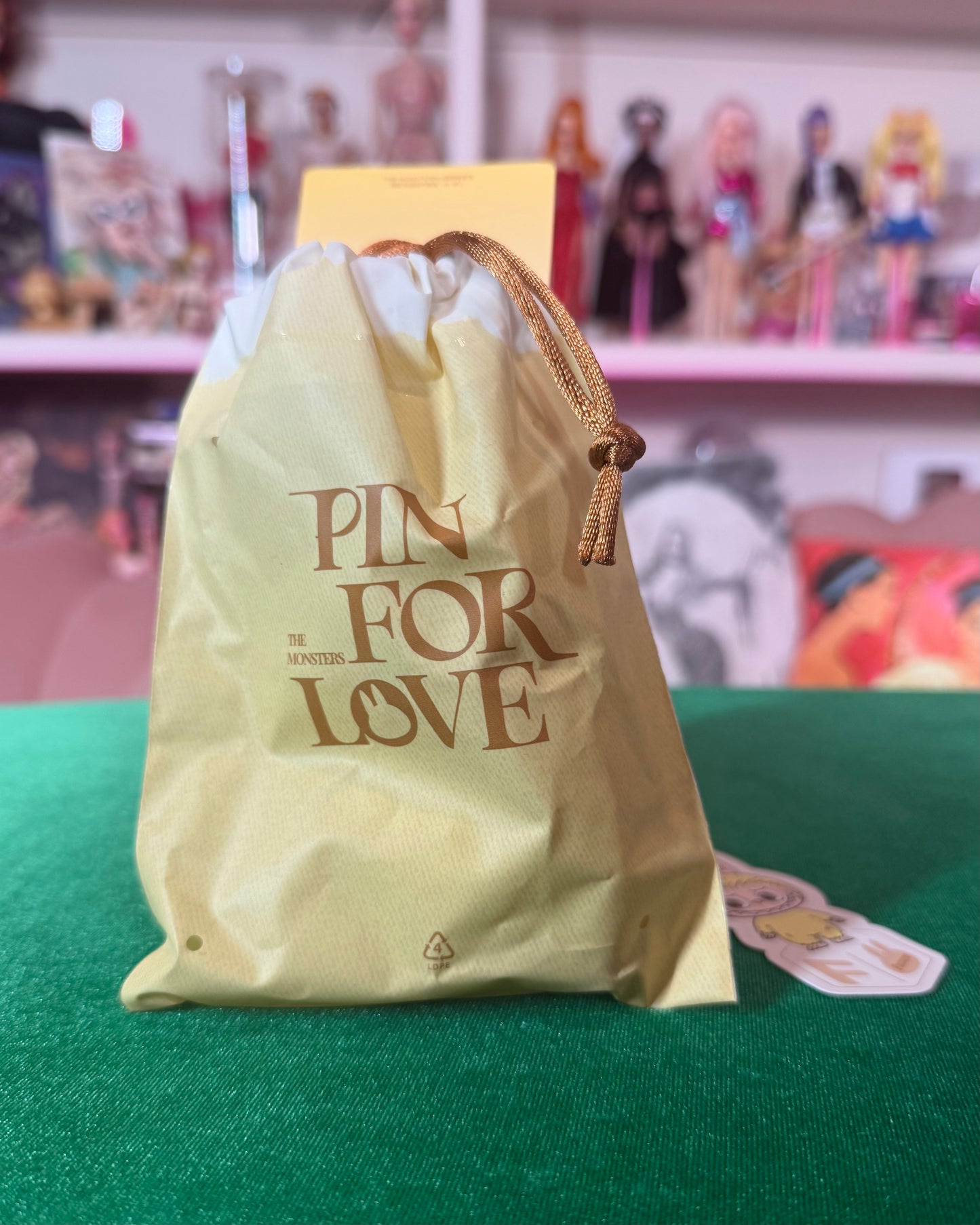 CONFIRMED PIN FOR LOVE LABUBU "F" (Unboxed)