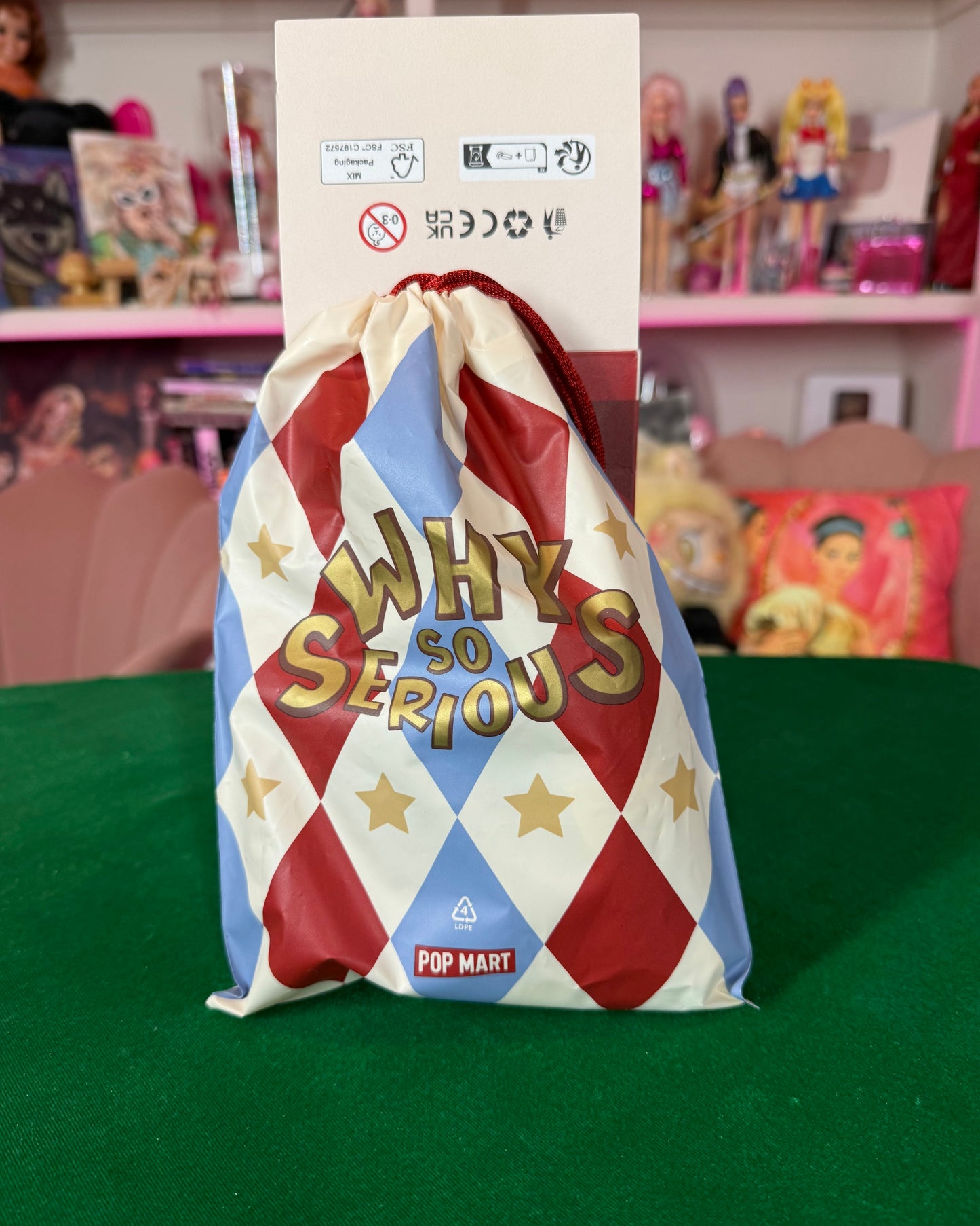 CONFIRMED WHY SO SERIOUS STRING PUPPET (Unboxed)