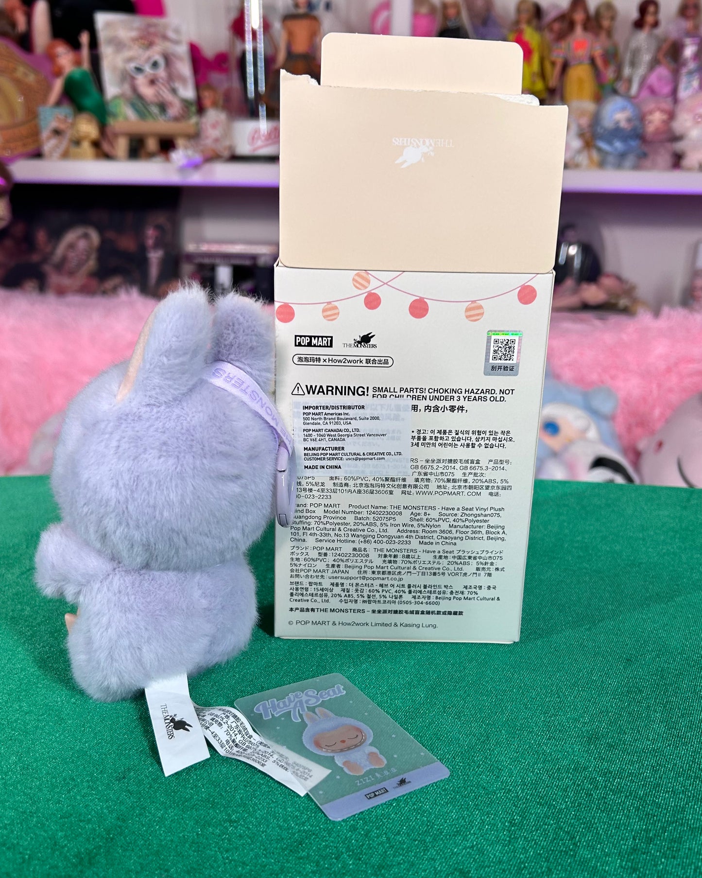 CONFIRMED ZIZI LABUBU (Unboxed)