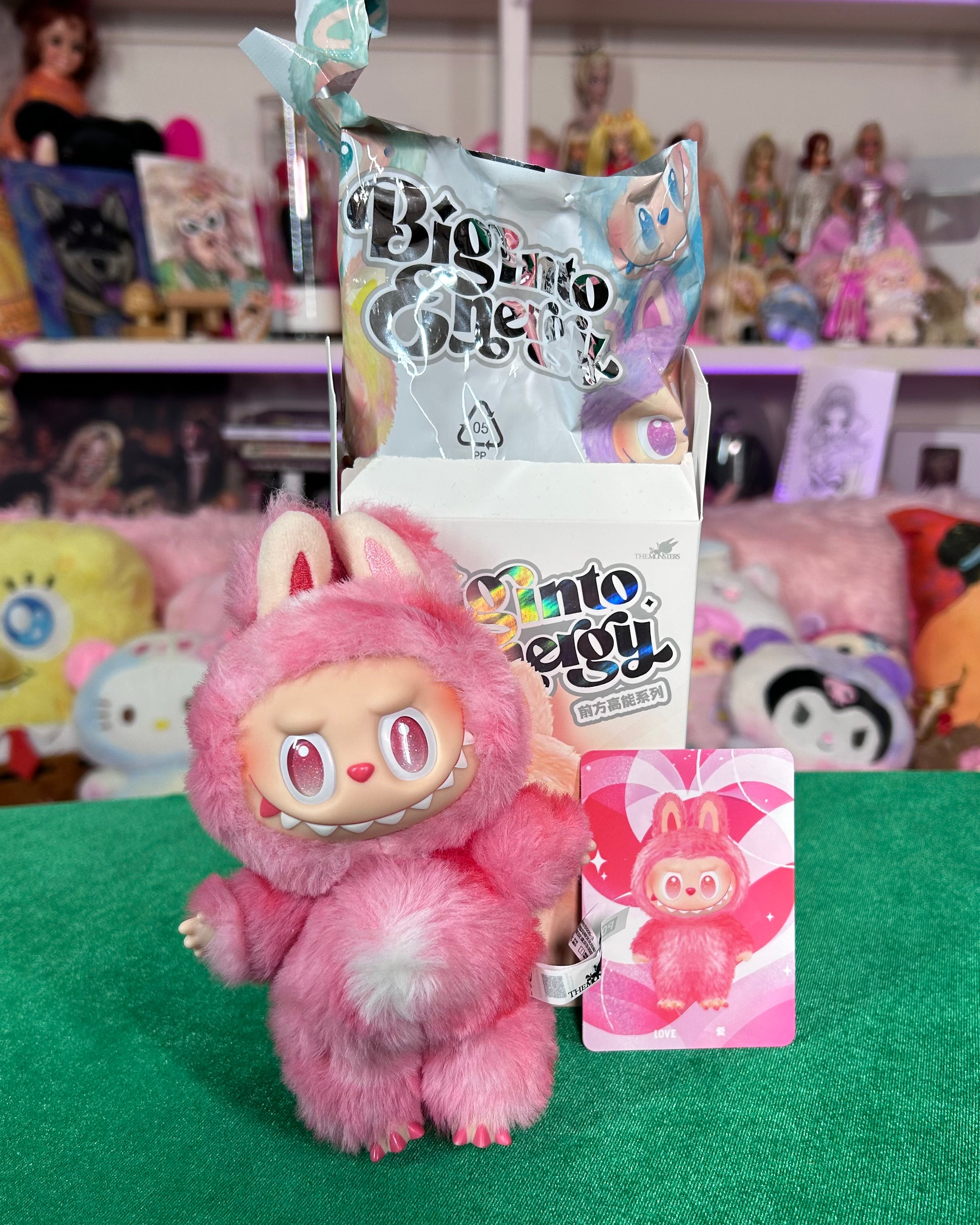 labubu本我と愛 正規品】Labubu Big Into Energy ラブブ ID 本我