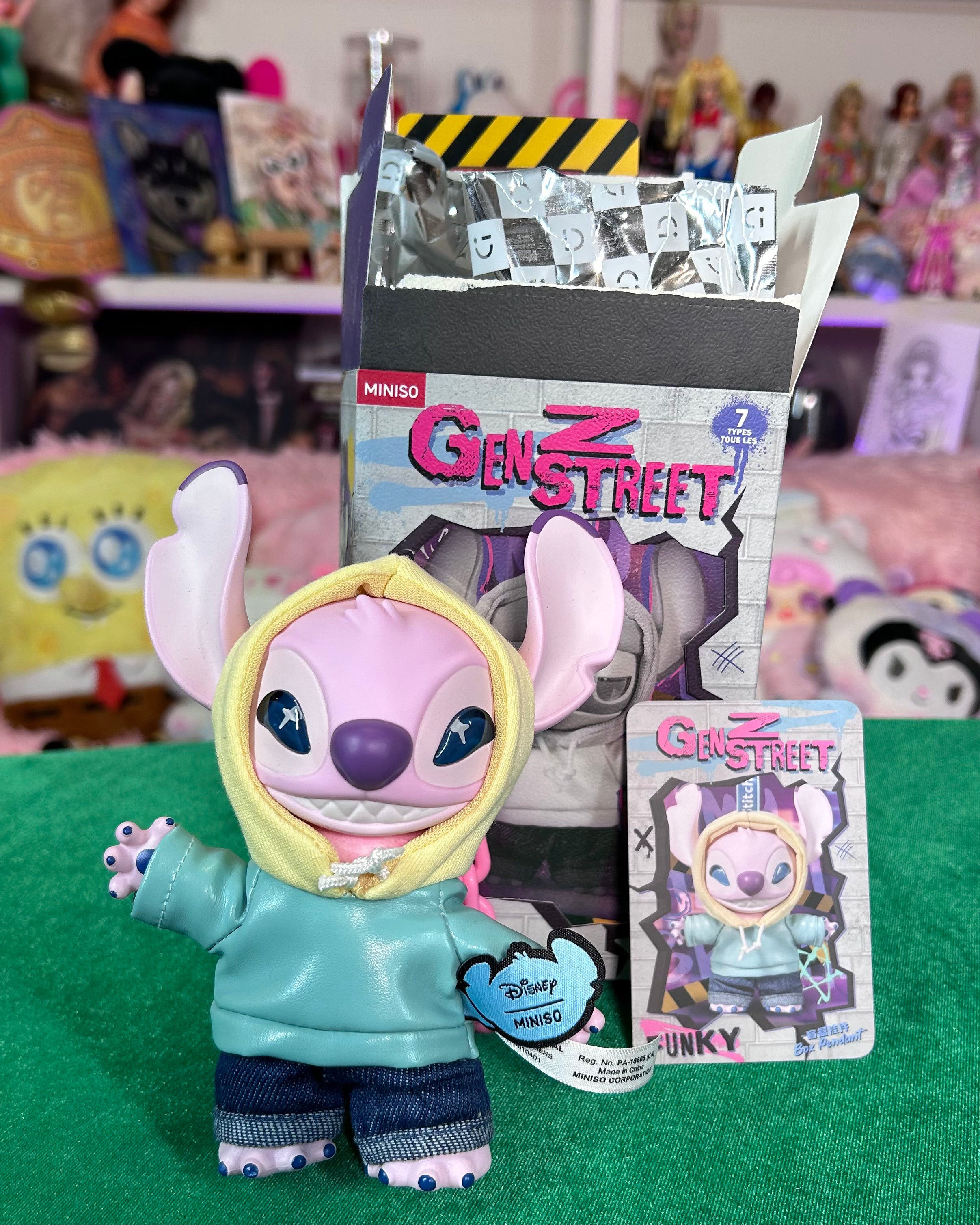 Zee直筆サイン入り】GENZ STREET スティッチ MINISO MINISO 100 Zee直筆サイン入り】GENZ STREET スティッチ MINISO MINISO 100