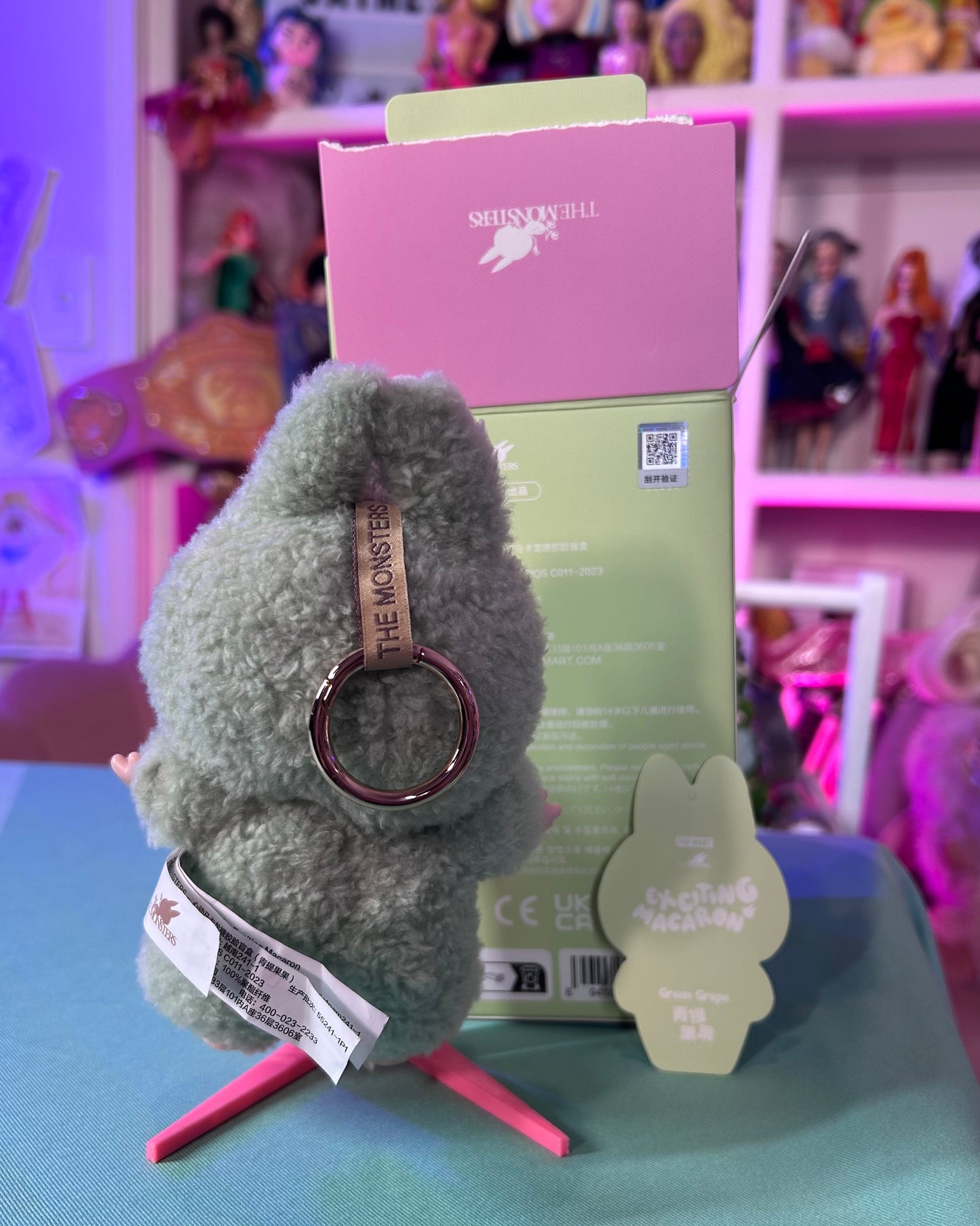 CONFIRMED GREEN GRAPE LABUBU (Unboxed)