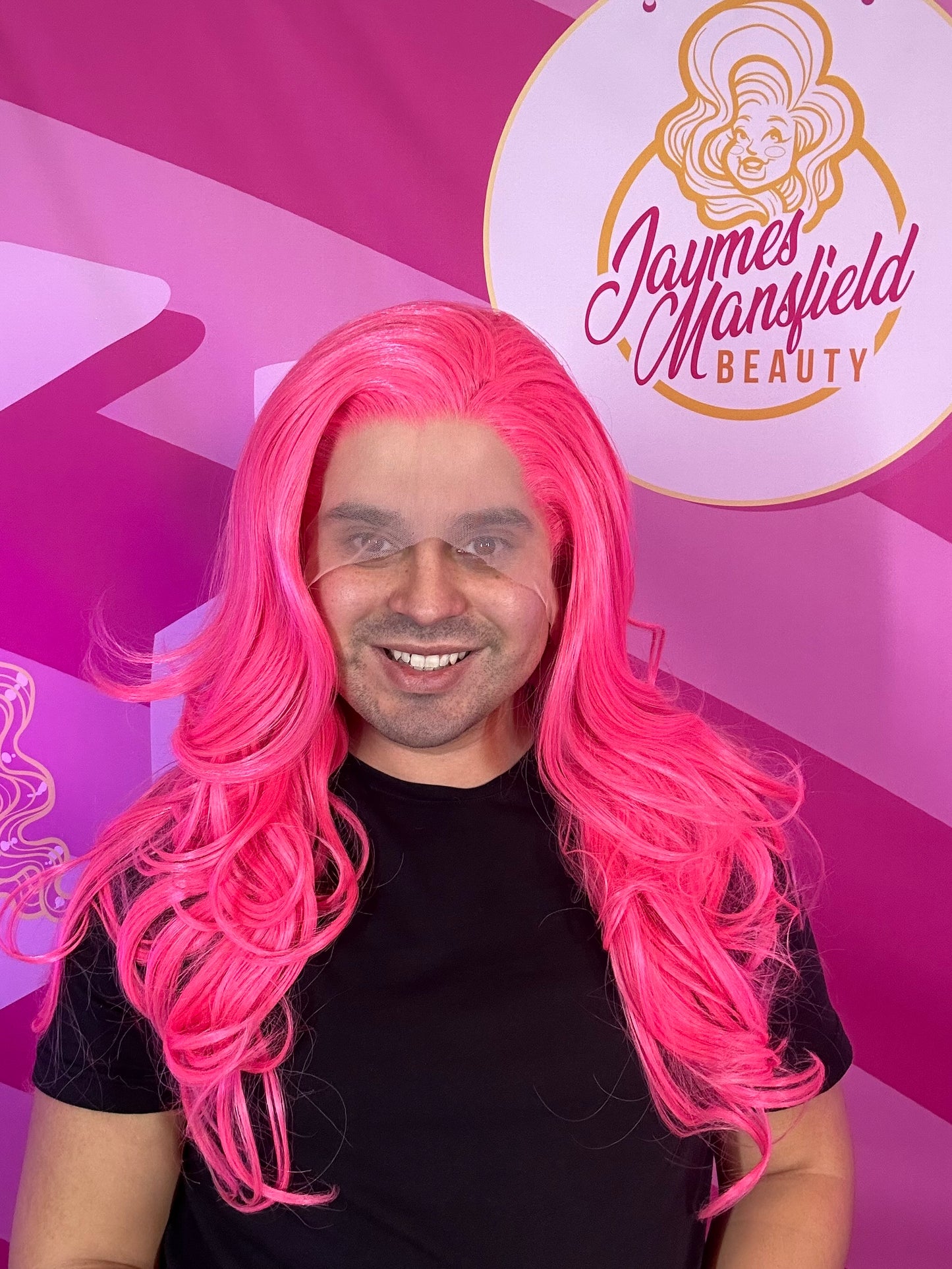 MISTY HOT PINK KISS PREMIUM WIG