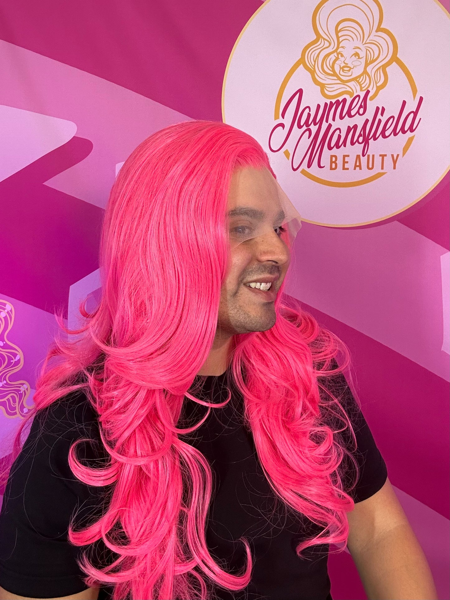 MISTY HOT PINK KISS PREMIUM WIG