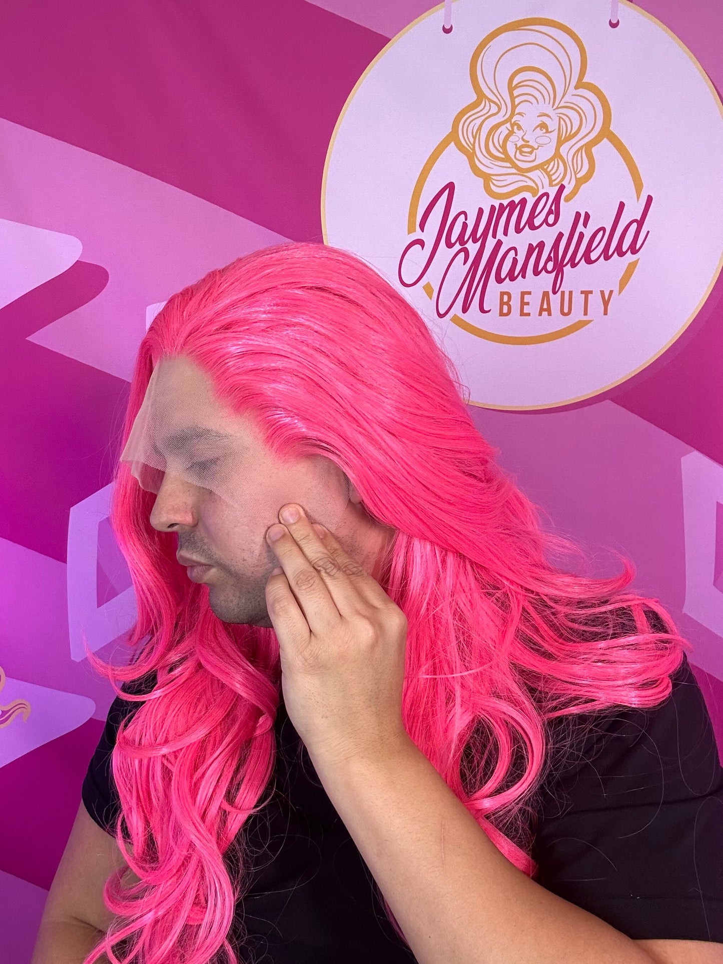 MISTY HOT PINK KISS PREMIUM WIG