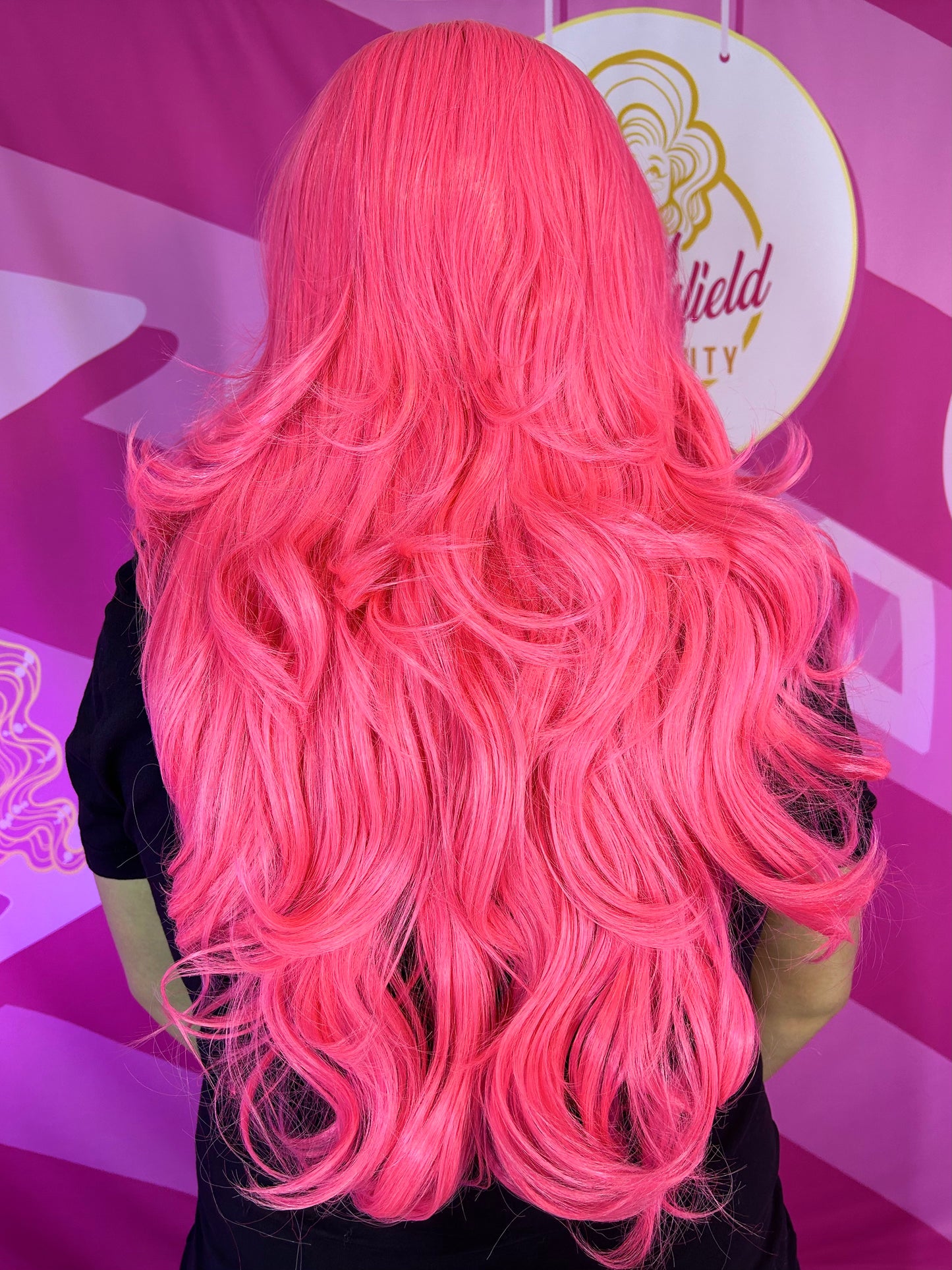 MISTY HOT PINK KISS PREMIUM WIG
