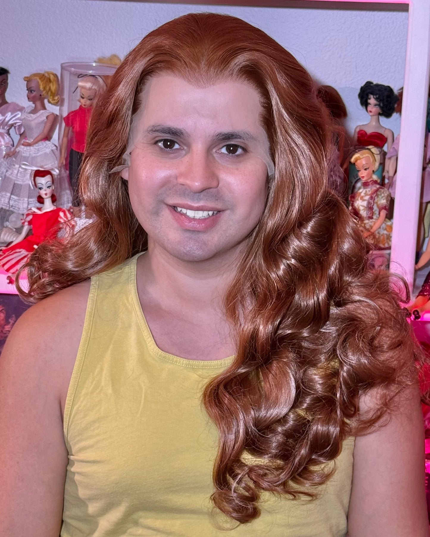MEDIEVAL WAVES BROWN WIG
