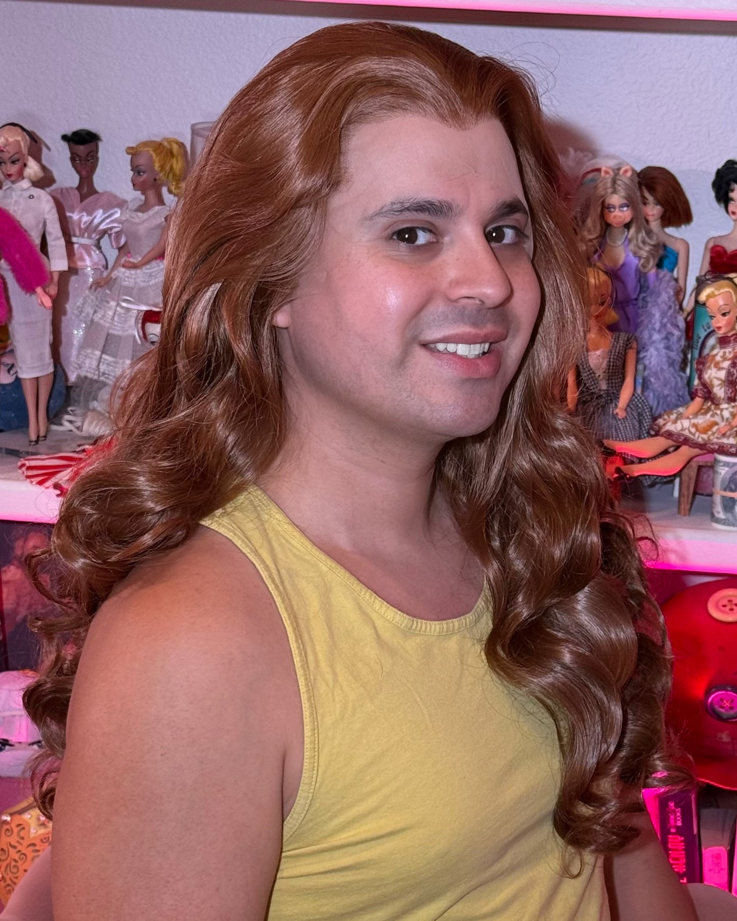 MEDIEVAL WAVES BROWN WIG