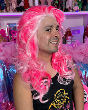 MANSFIELD PINK PREMIUM WIG