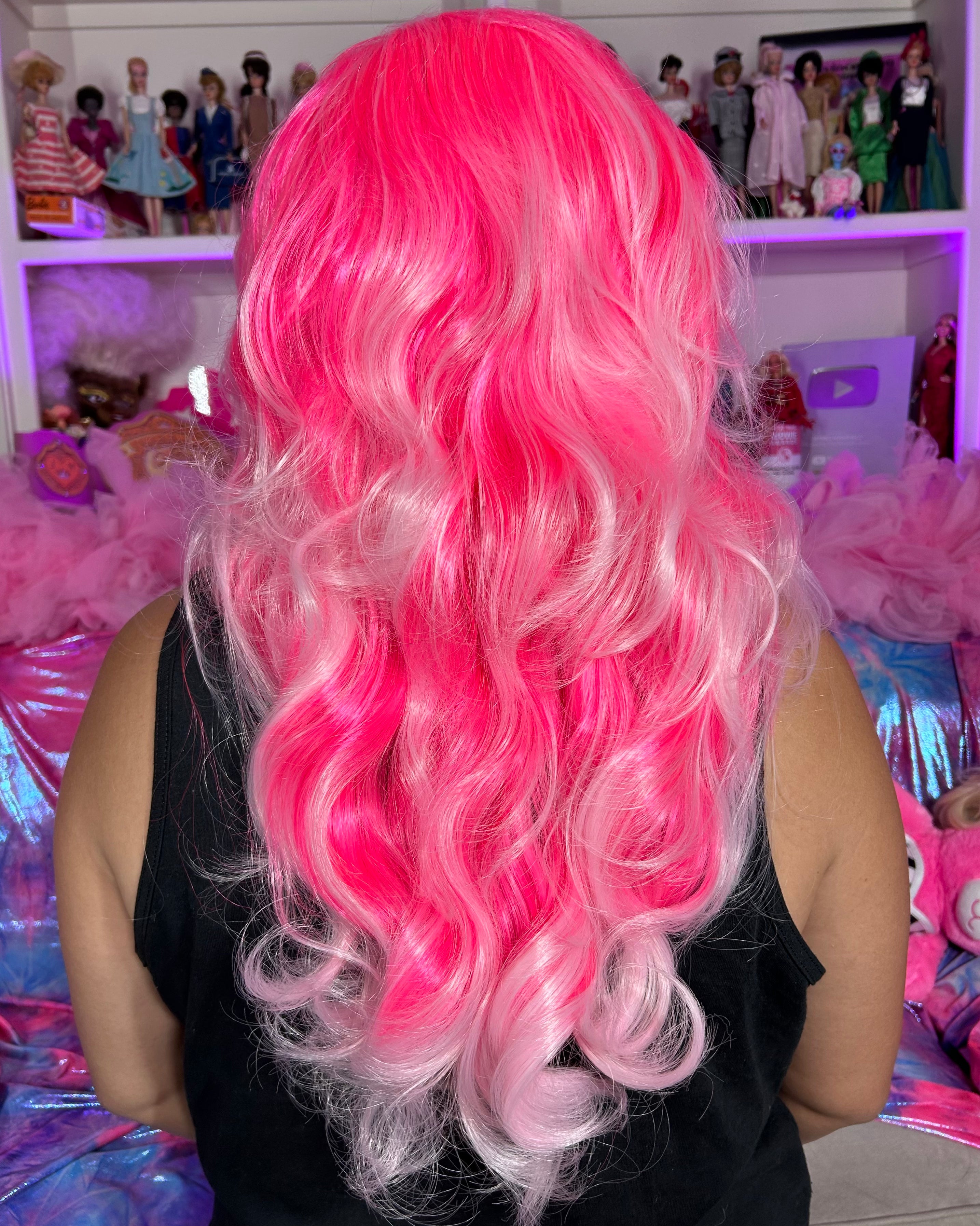 MANSFIELD PINK PREMIUM WIG