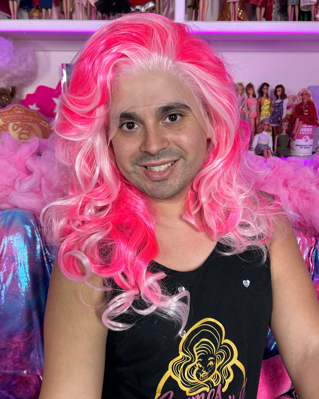 MANSFIELD PINK PREMIUM WIG