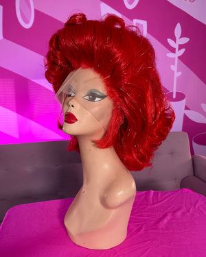 AS SEEN ON YOUTUBE: FIT FOR A KING RED WIG