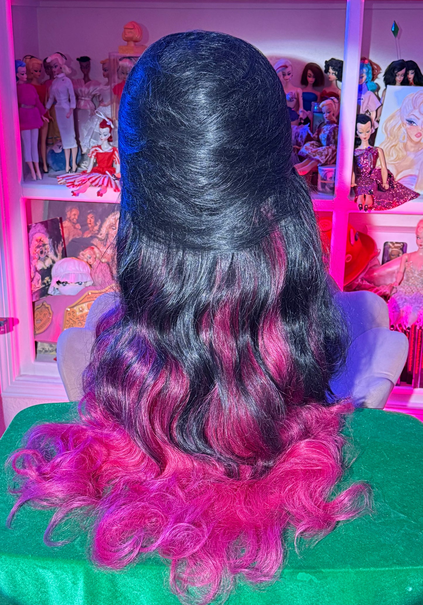 AS SEEN ON YOUTUBE: QUEEN OF THE VAMP KIDS (HARD FRONT WIG)