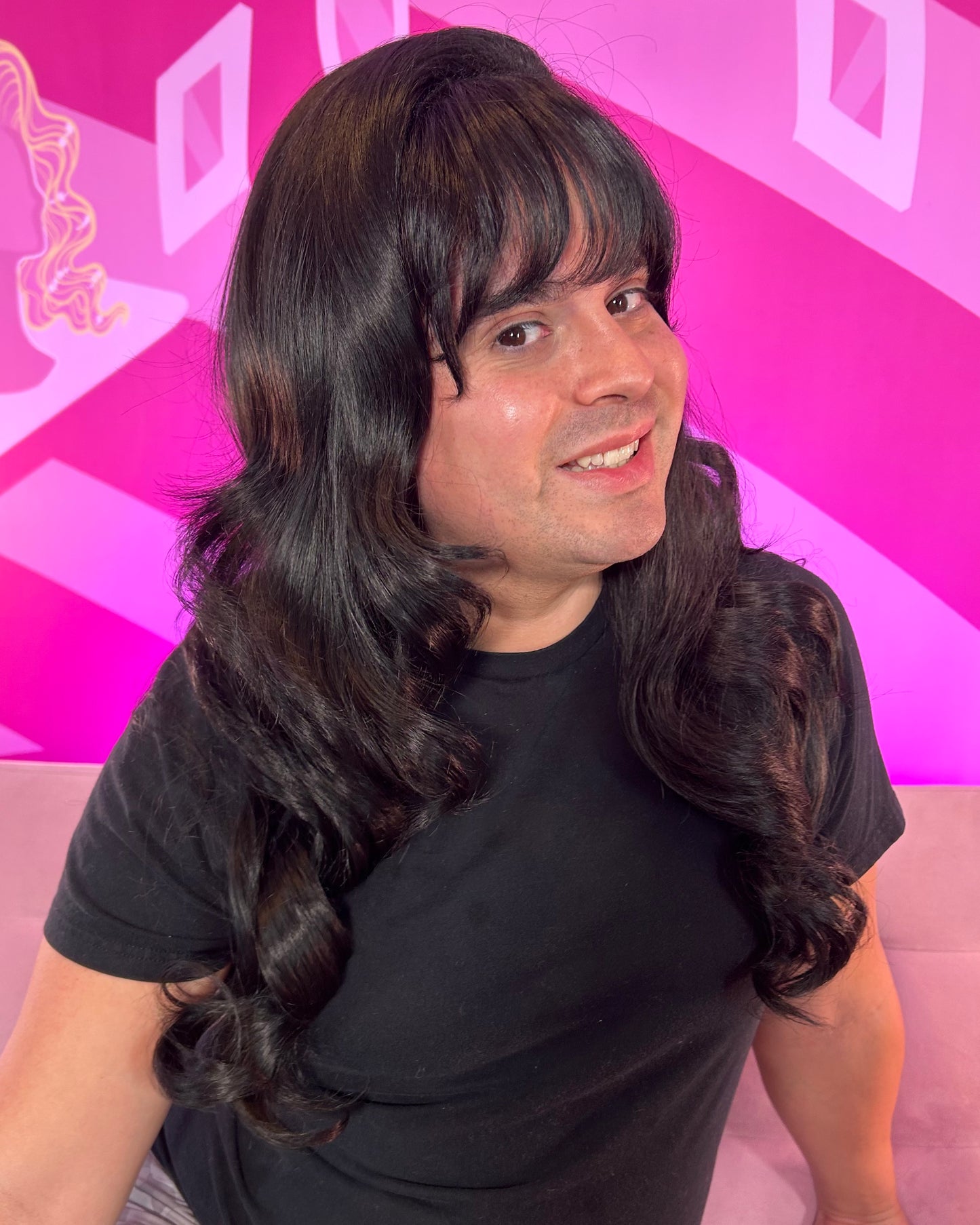 BABEARELLA PREMIUM HARD FRONT WIG (BLACK)