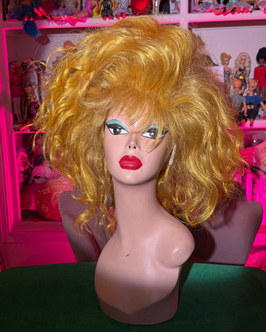 AS SEEN ON YOUTUBE: GOLDIE GAL(HARD FRONT WIG)