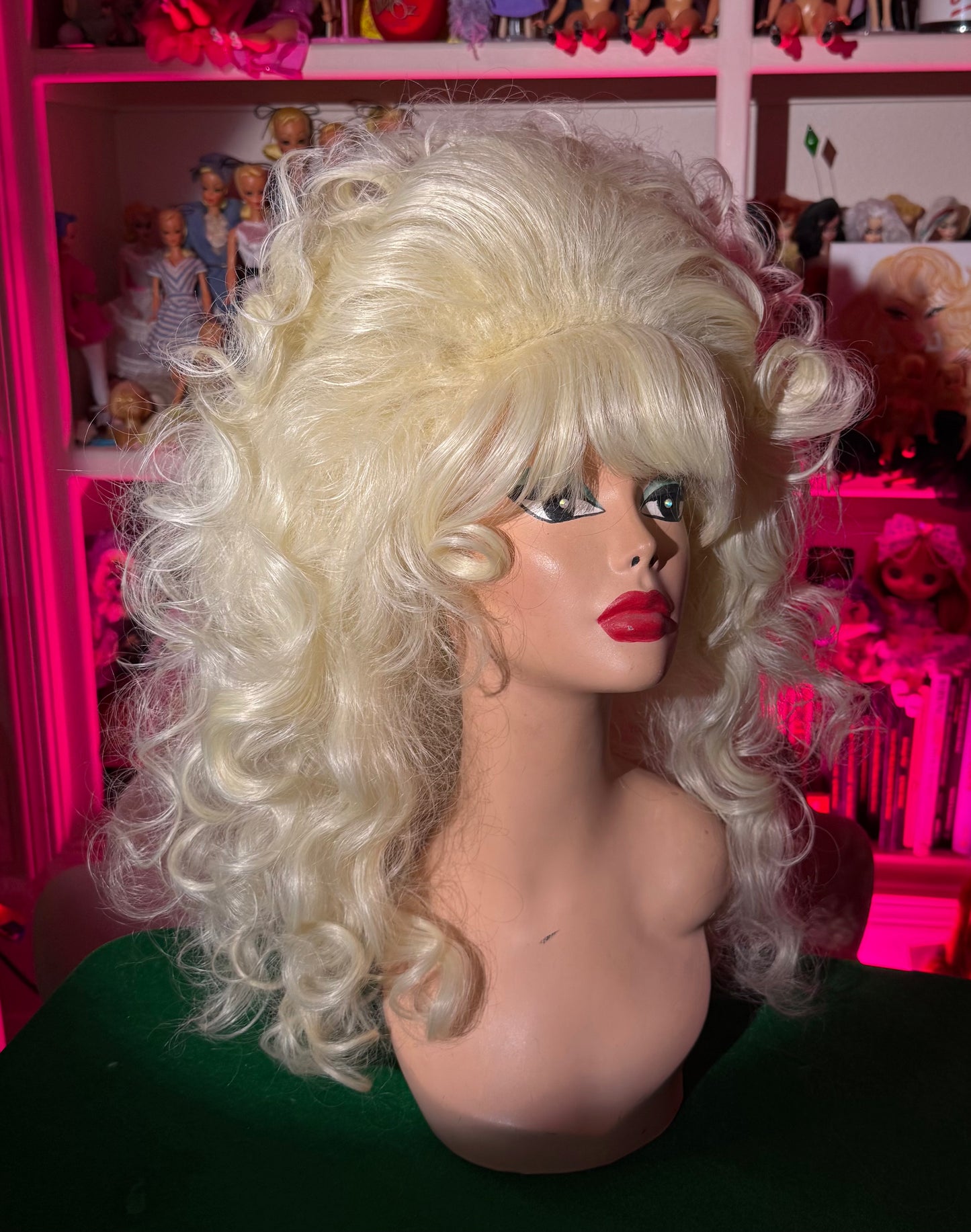 AS SEEN ON YOUTUBE: 80S DOLLY (HARD FRONT WIG)