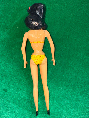 BATHING BEAUTY DOLL (RAVEN & YELLOW)