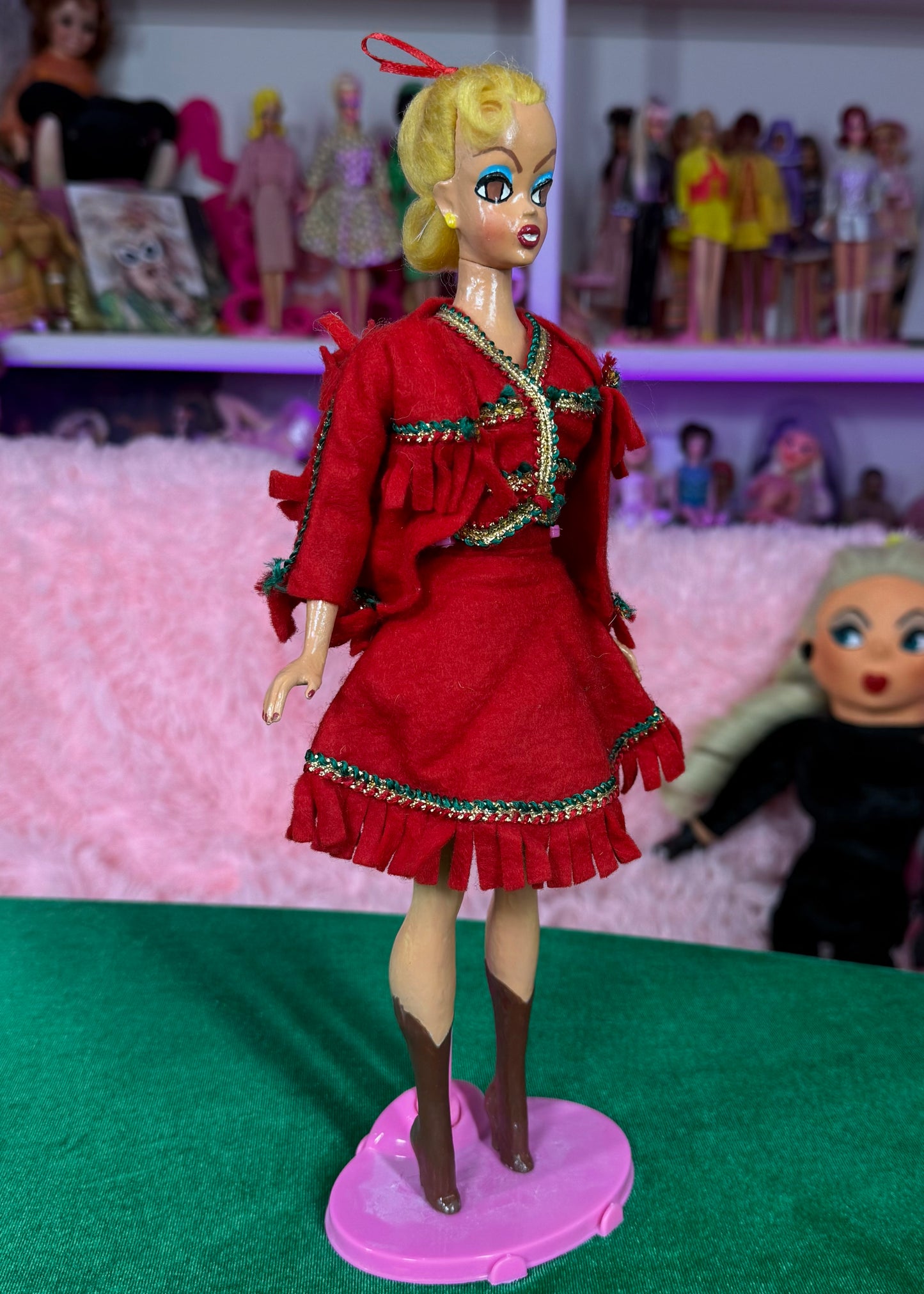 VAVA VOOM DOLL (12 INCH GOLD PONYTAIL)