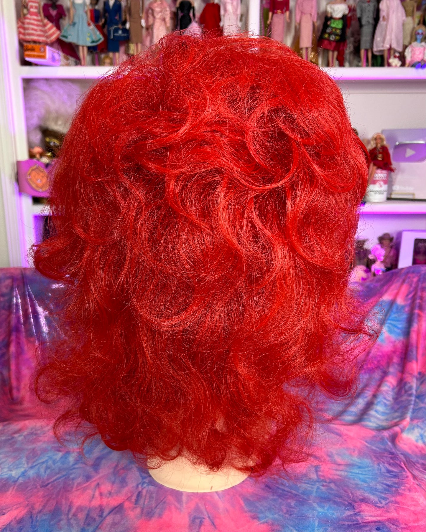 AS SEEN ON YOUTUBE: REDDY TO ROCK HARD FRONT WIG)