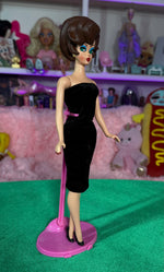 VAVA VOOM DOLL (BRUNETTE LIZ) LITTLE BLACK DRESS COLLECTION