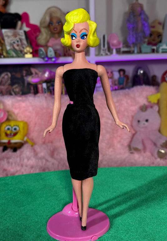 VAVA VOOM DOLL (BLONDE MARILYN) LITTLE BLACK DRESS COLLECTION