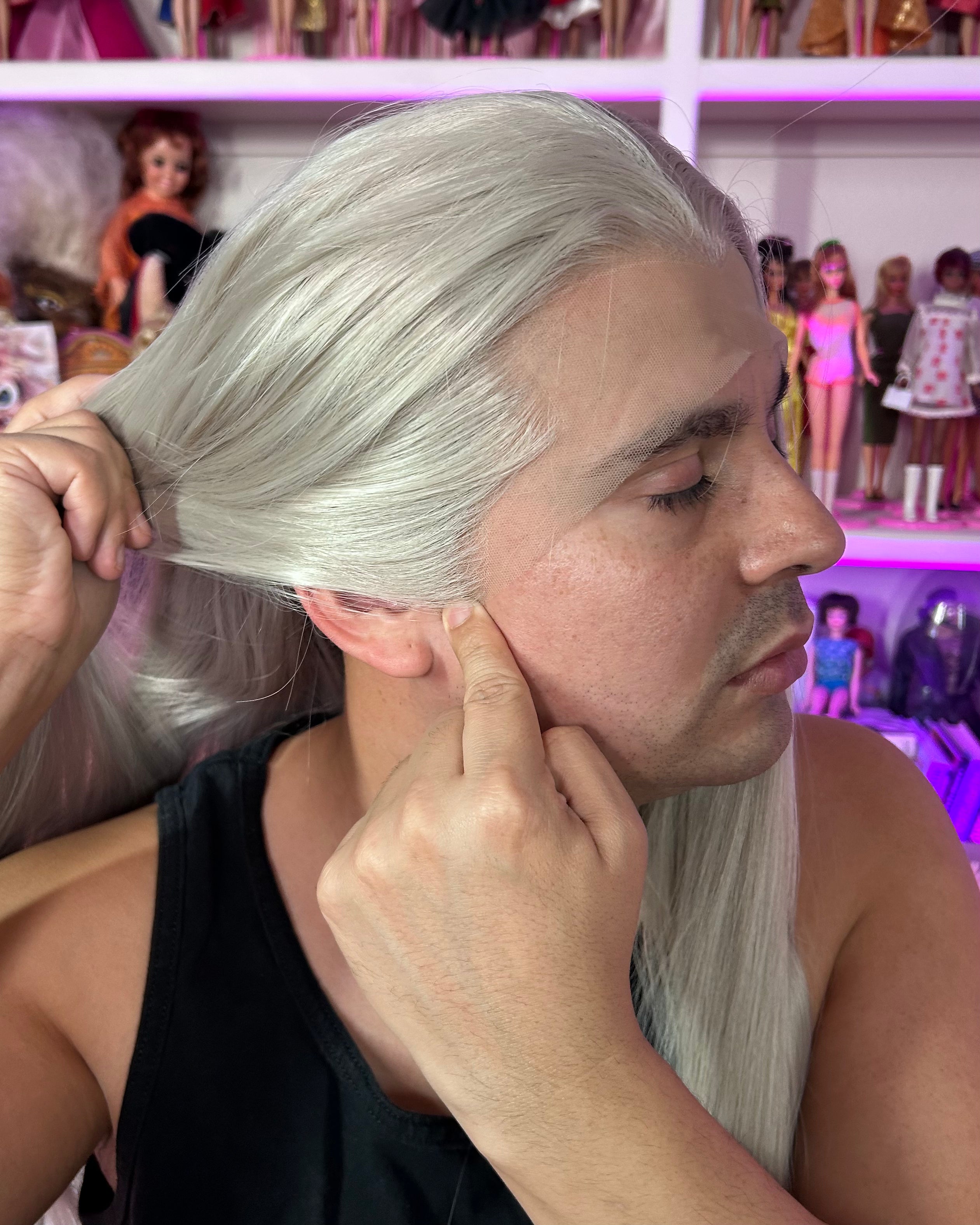 MEDIEVAL GRAY WIG