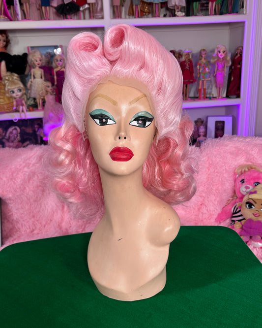 AS SEEN ON YOUTUBE: PINK VICTORY ROLLS