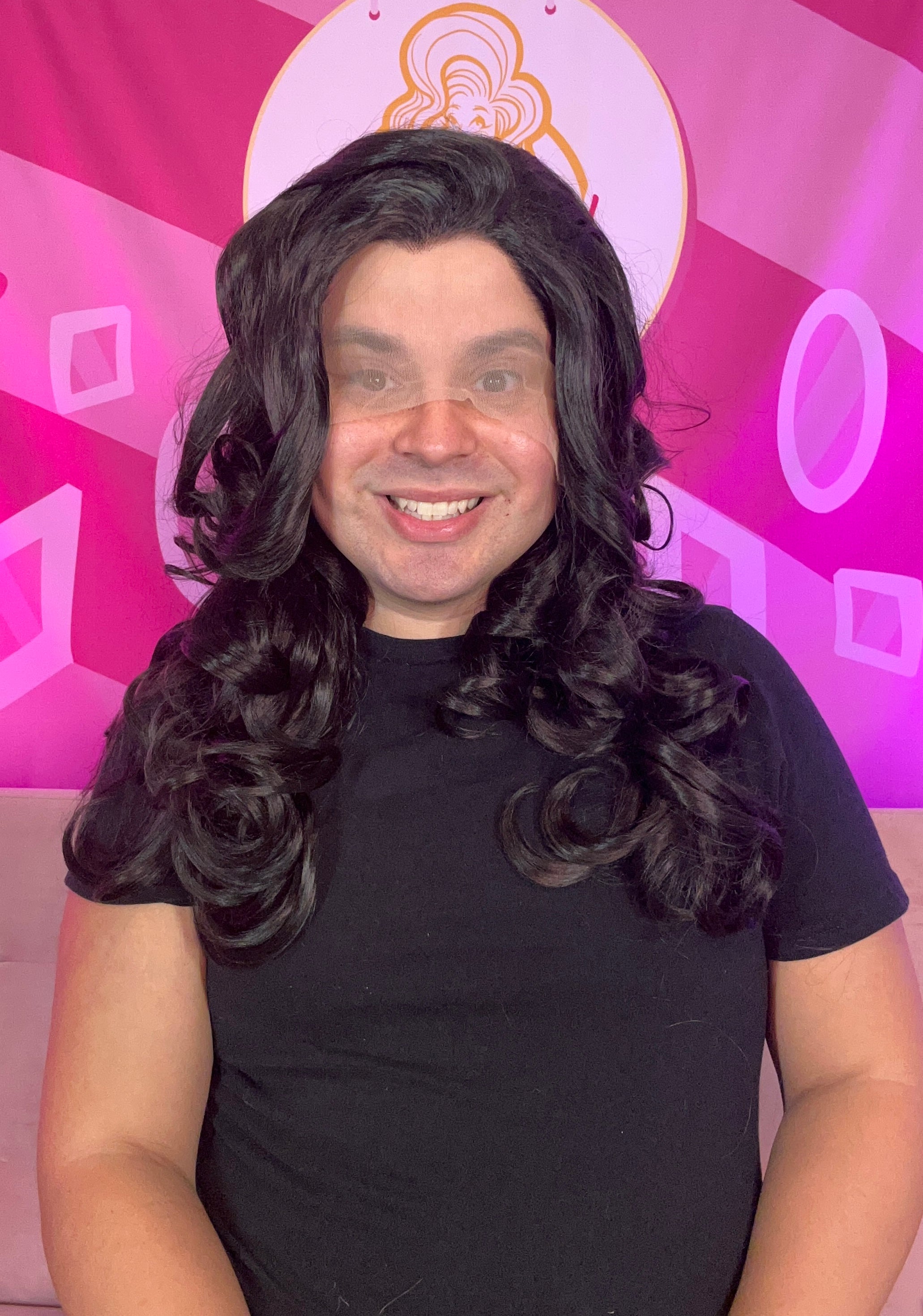PIN UP BLACK PREMIUM WIG
