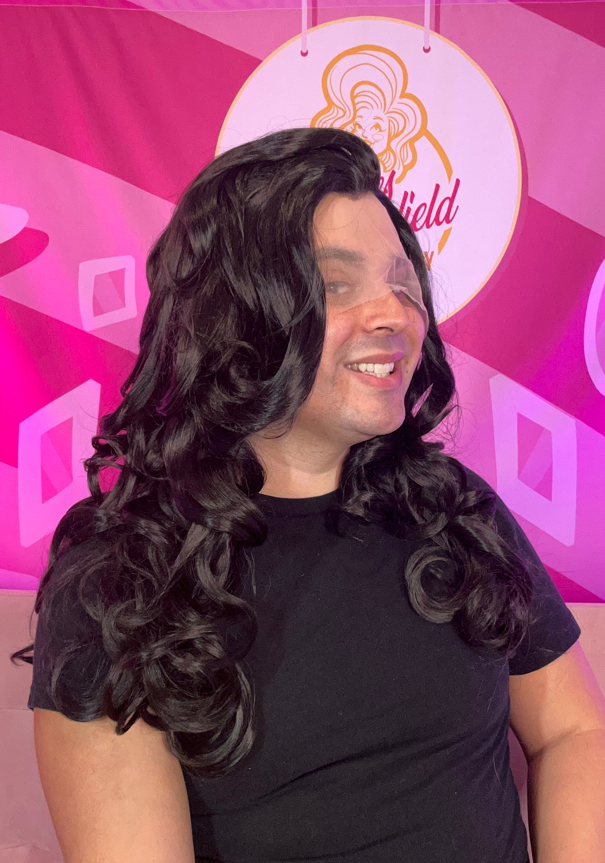 PIN UP BLACK PREMIUM WIG
