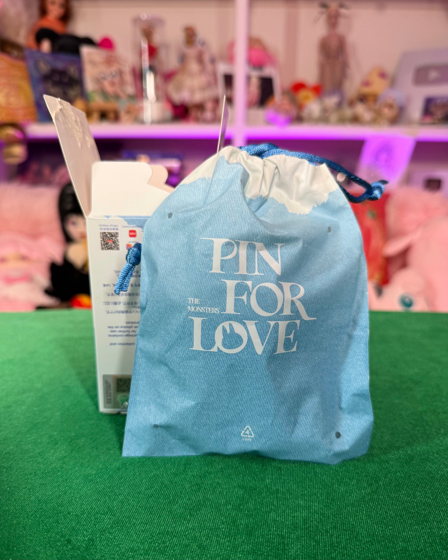 CONFIRMED PIN FOR LOVE LABUBU "P" (Unboxed)