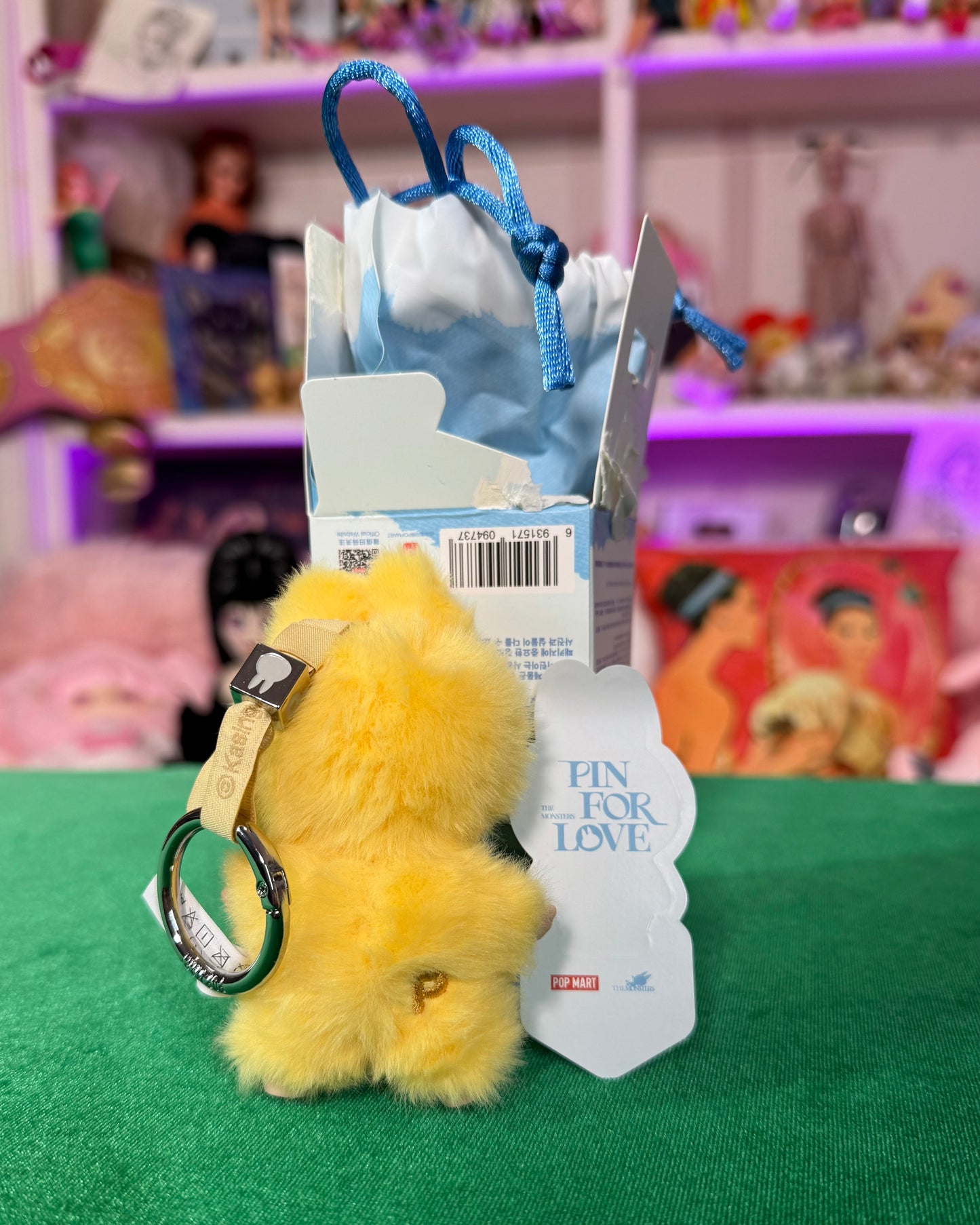 CONFIRMED PIN FOR LOVE LABUBU "P" (Unboxed)
