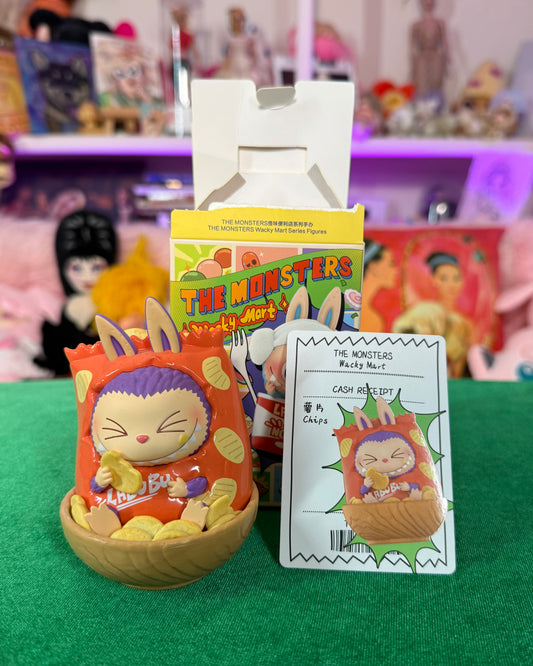 CONFIRMED WACKY MART LABUBU CHIPS (Unboxed)