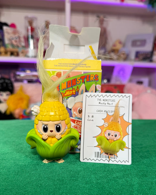 CONFIRMED WACKY MART LABUBU CORN (Unboxed)