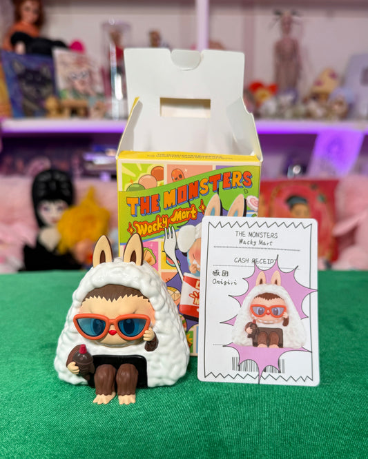CONFIRMED WACKY MART LABUBU ONIGIRI (Unboxed)