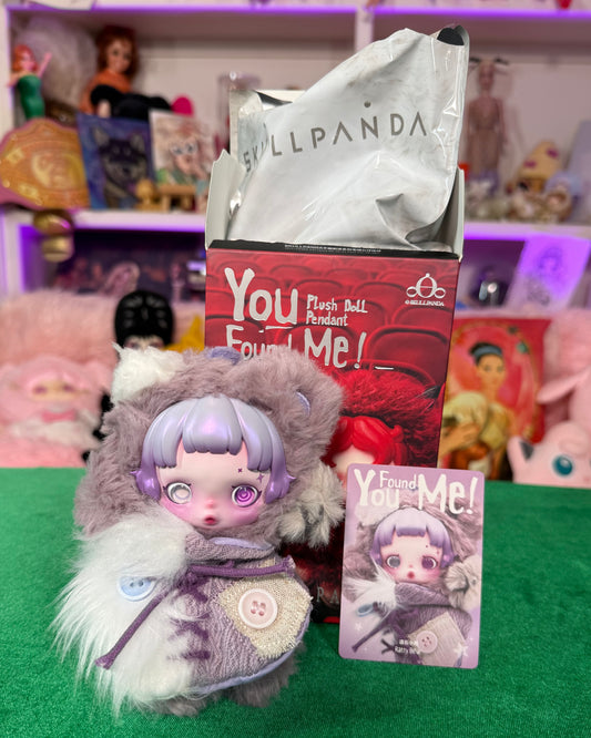 CONFIRMED YOU FOUND ME! SKULL PANDA RATTY BEAR (Unboxed)