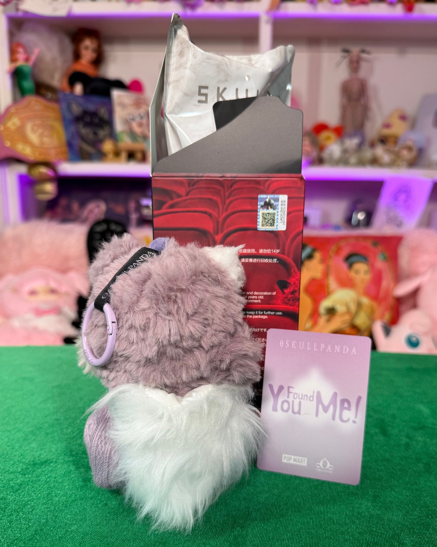 CONFIRMED YOU FOUND ME! SKULL PANDA RATTY BEAR (Unboxed)
