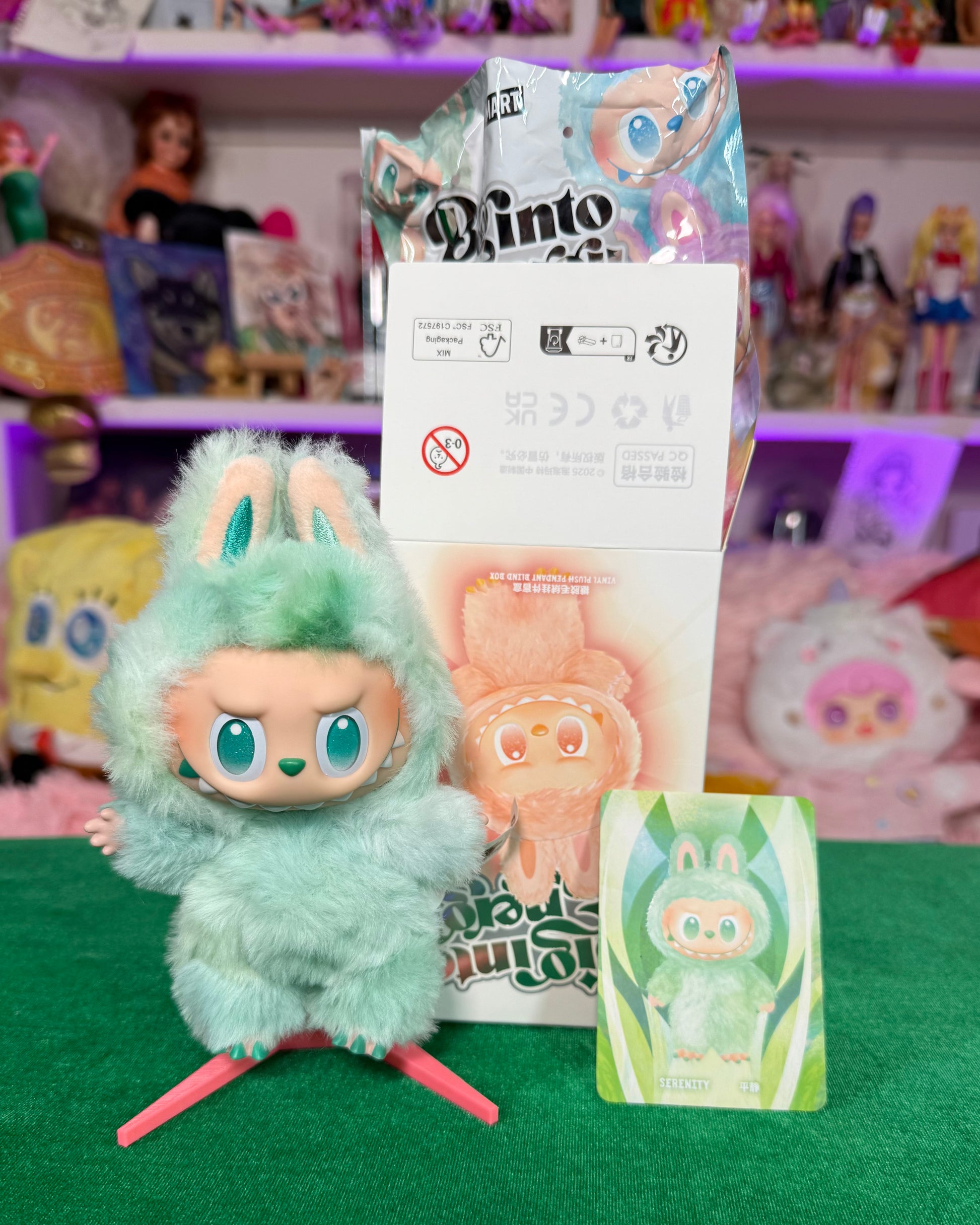 Sensority Labubu CONFIRMED SERENITY LABUBU (Unboxed) – Jaymes Mansfield Beauty