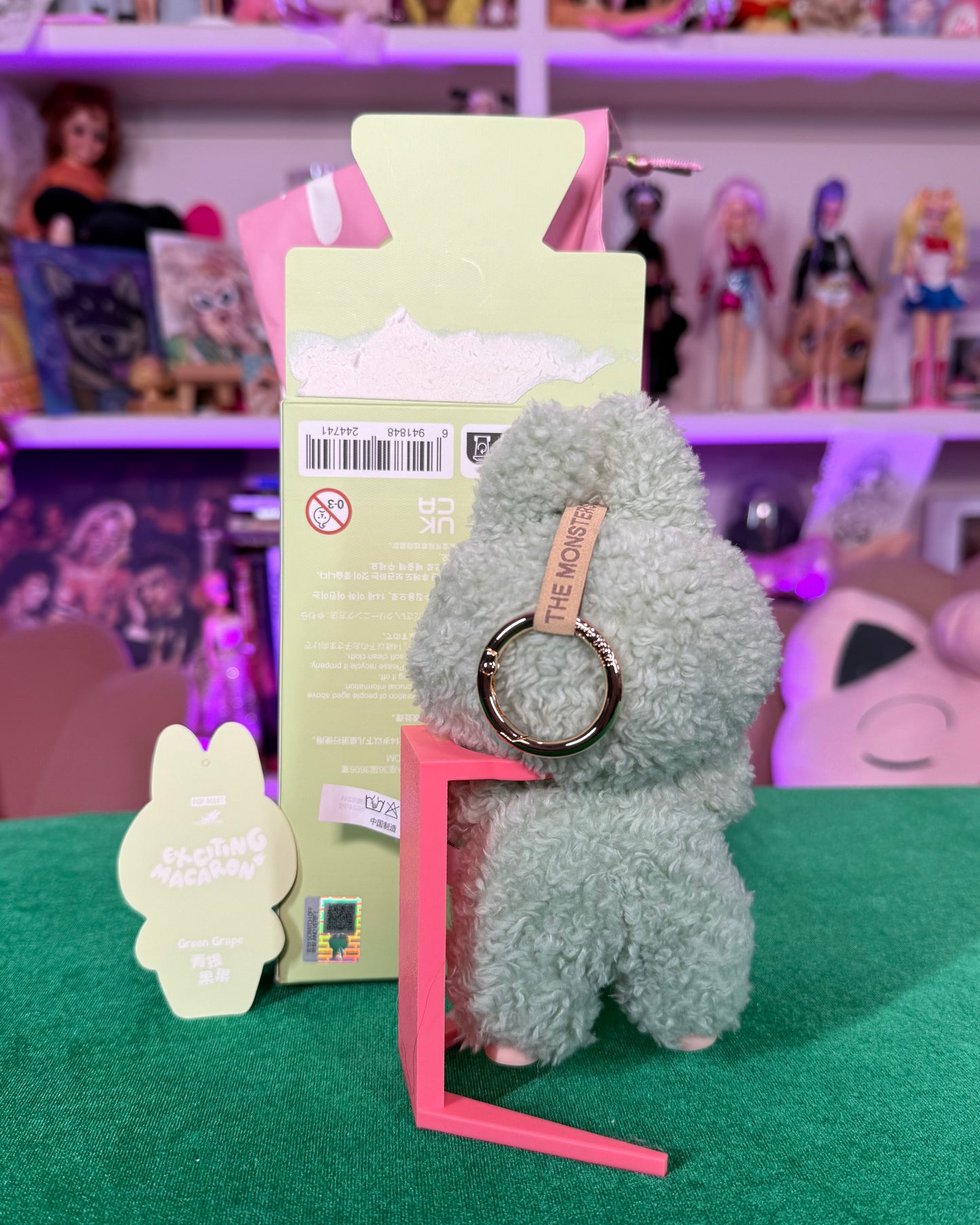 CONFIRMED GREEN GRAPE LABUBU (Unboxed)