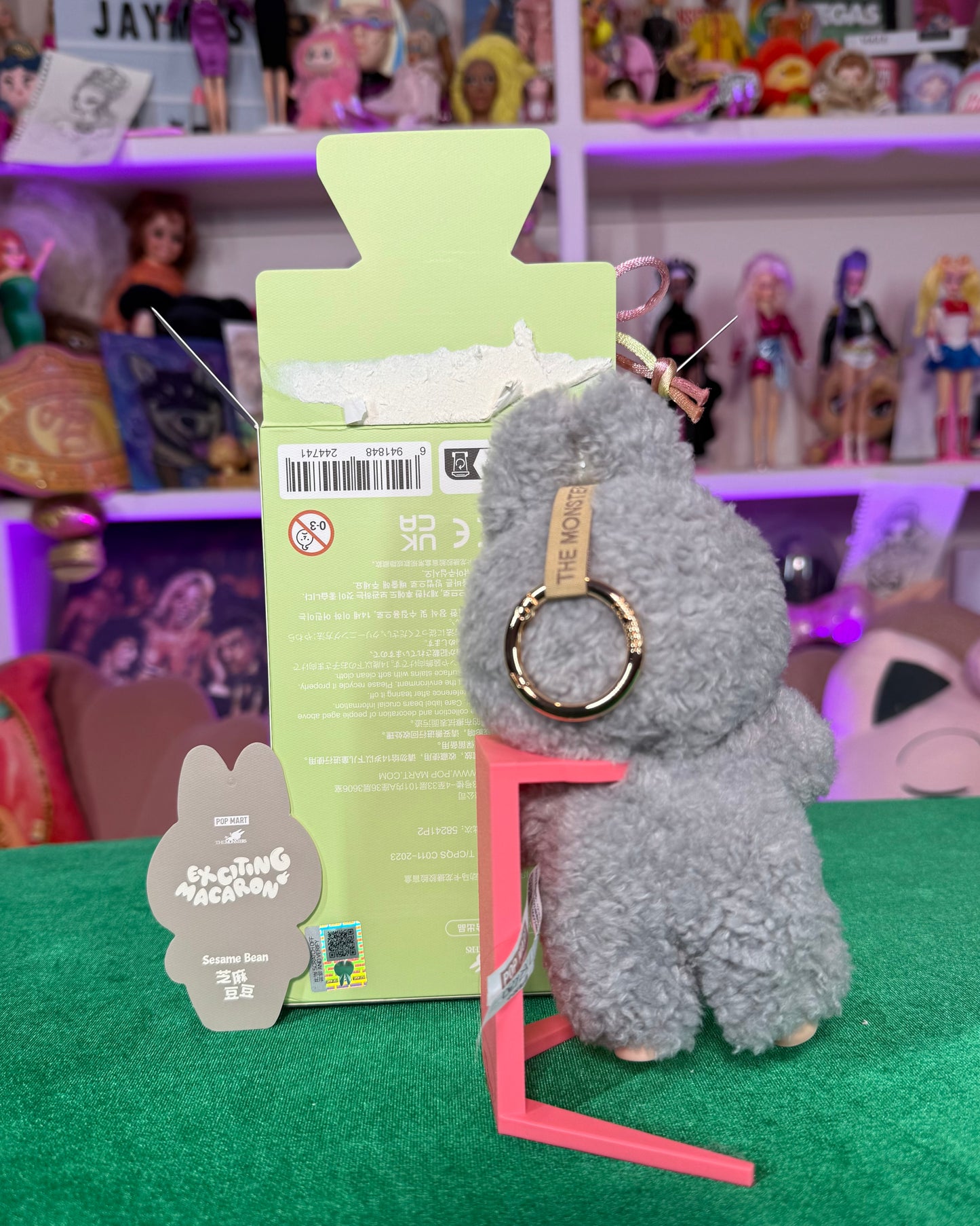 CONFIRMED SESAME BEAN LABUBU (Unboxed)